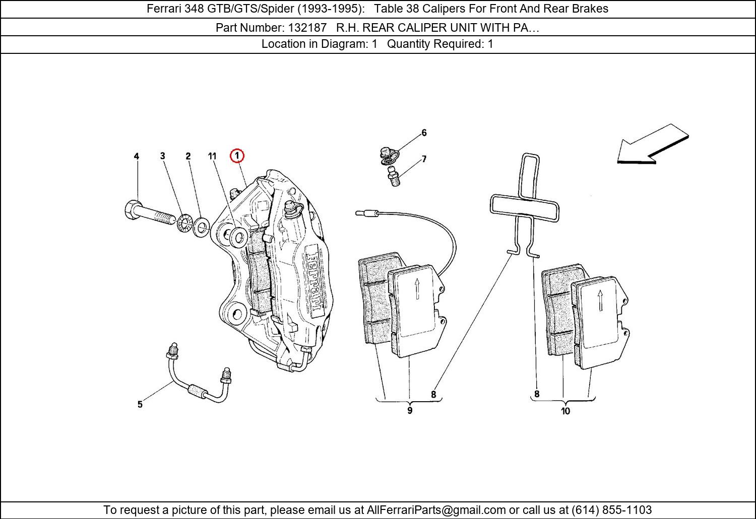 Ferrari Part 132187