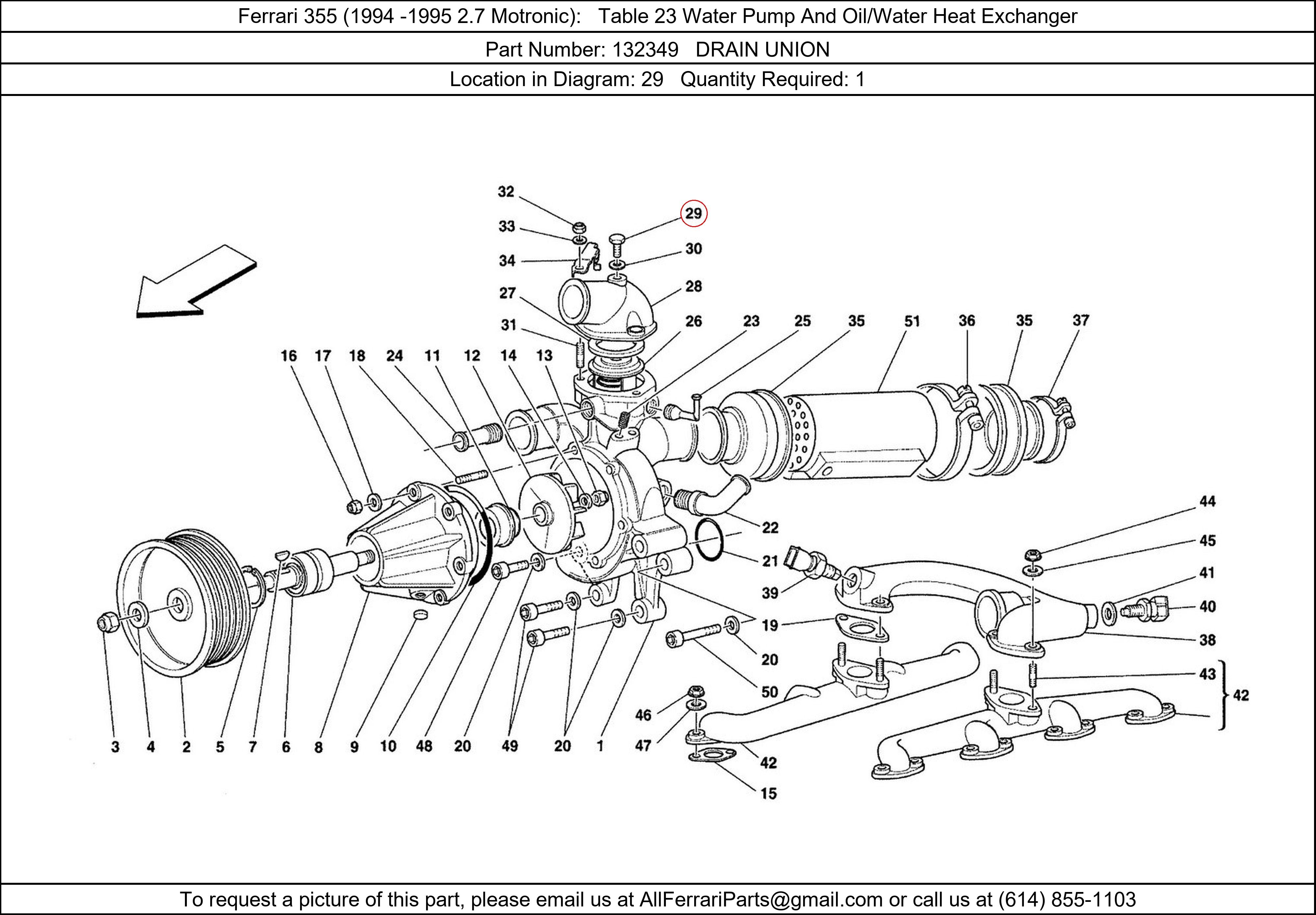 Ferrari Part 132349