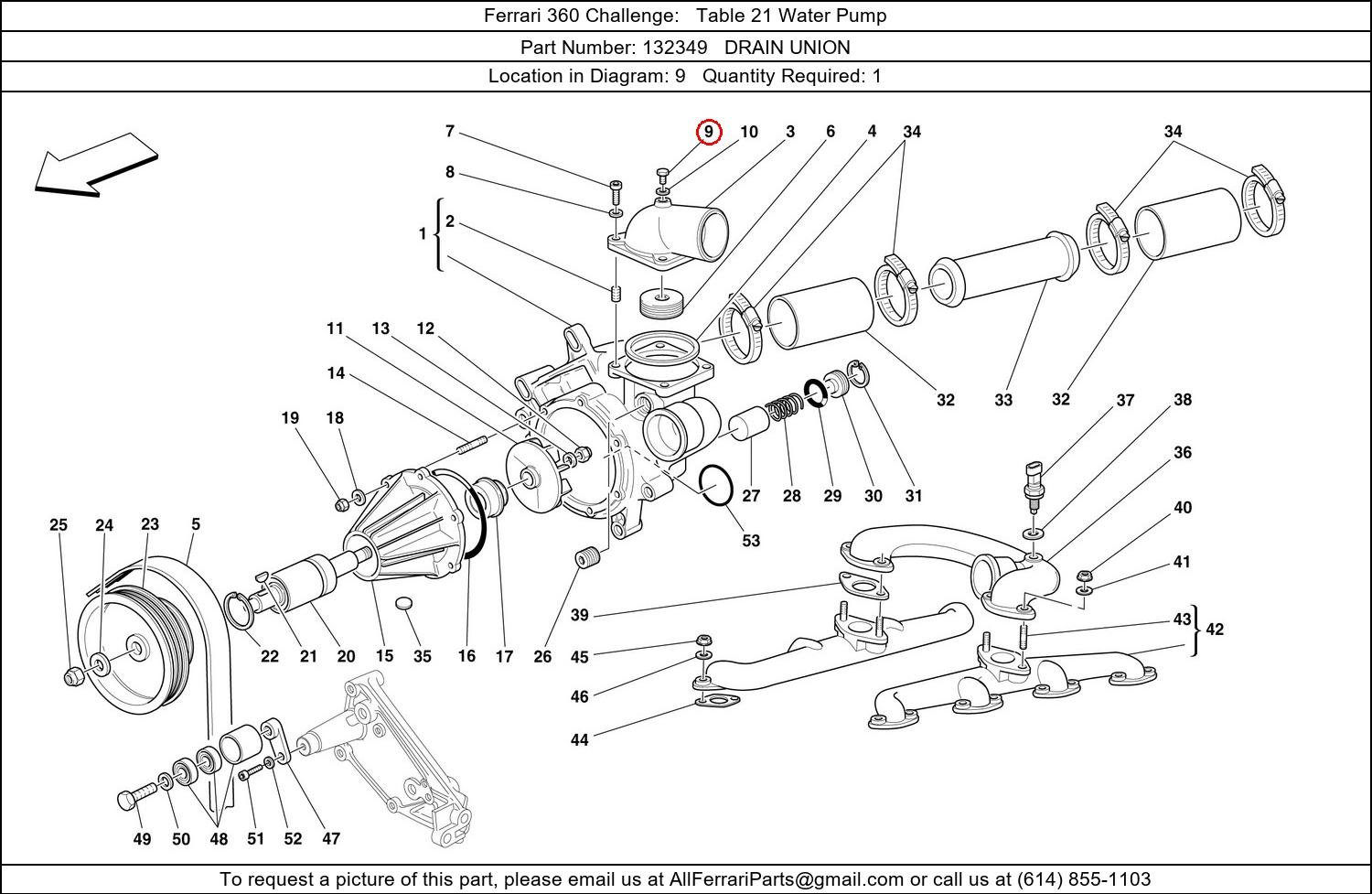 Ferrari Part 132349