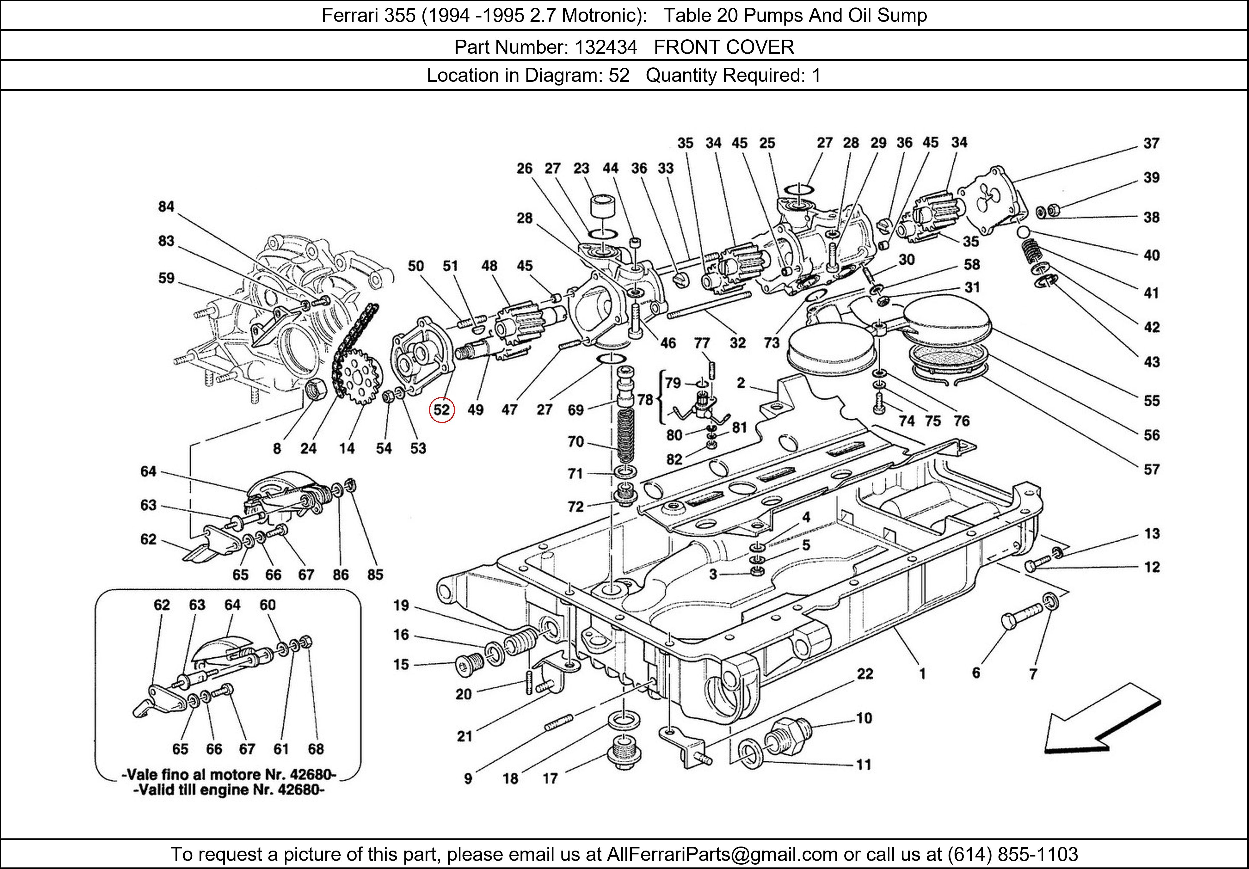 Ferrari Part 132434