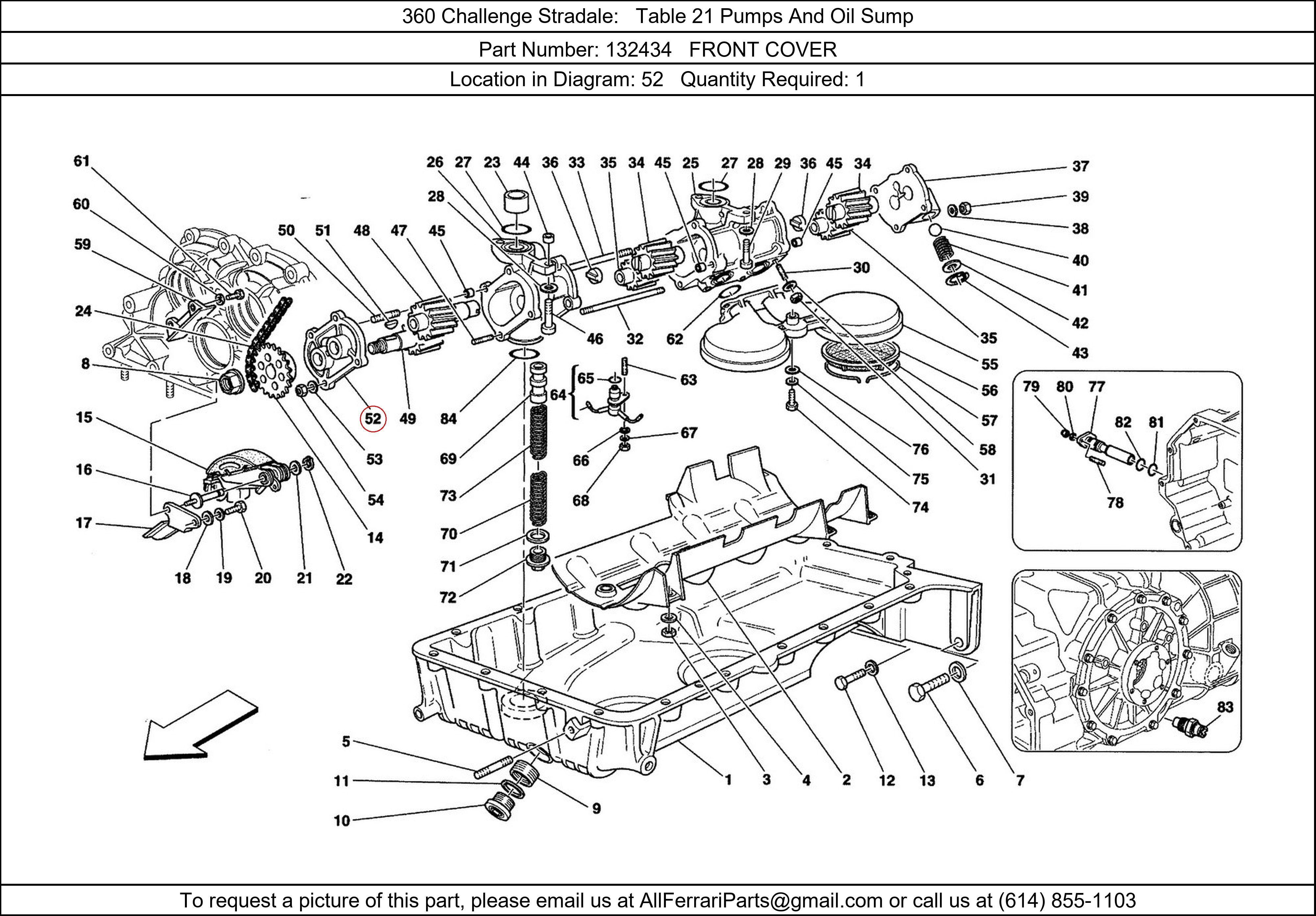 Ferrari Part 132434