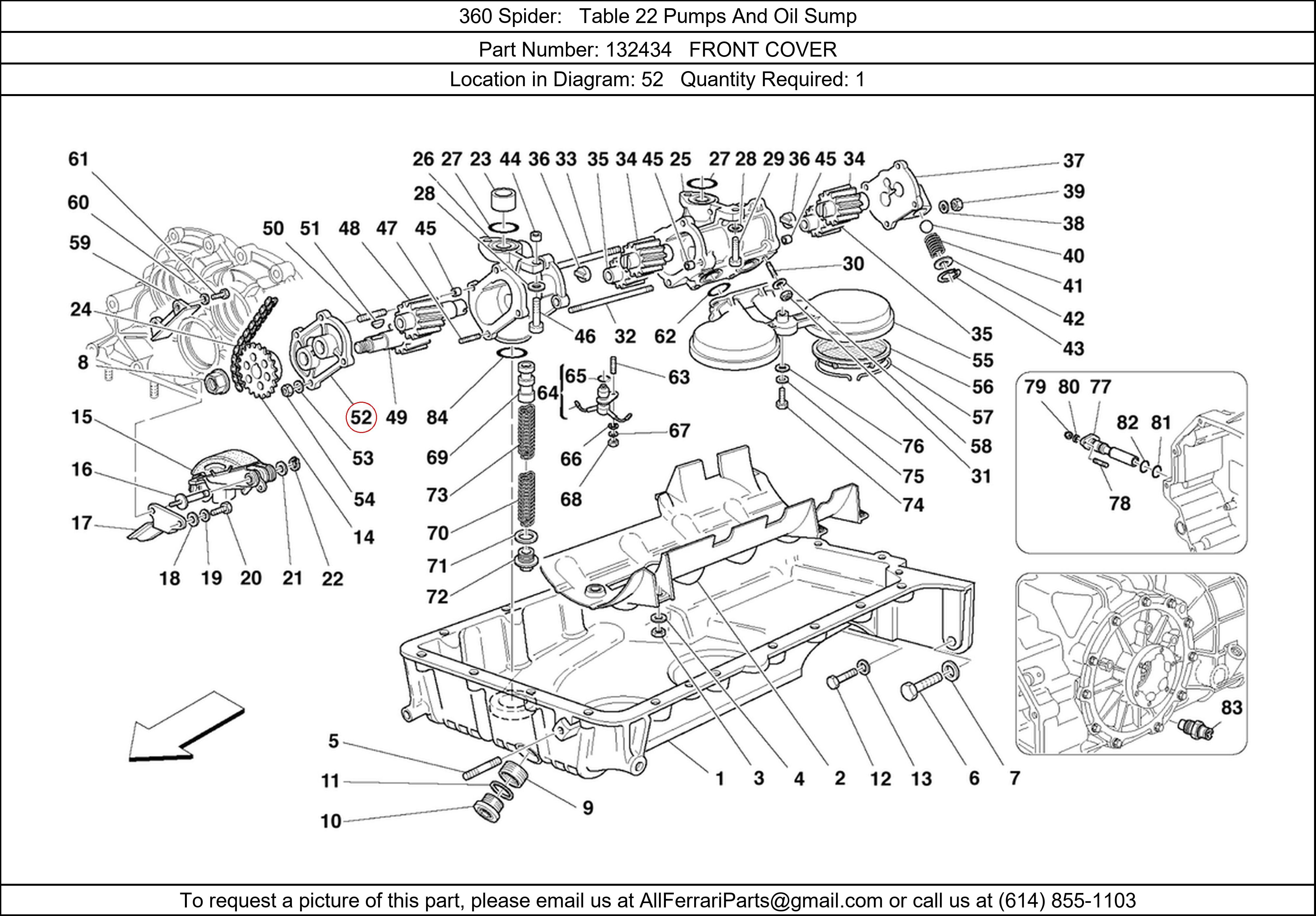 Ferrari Part 132434