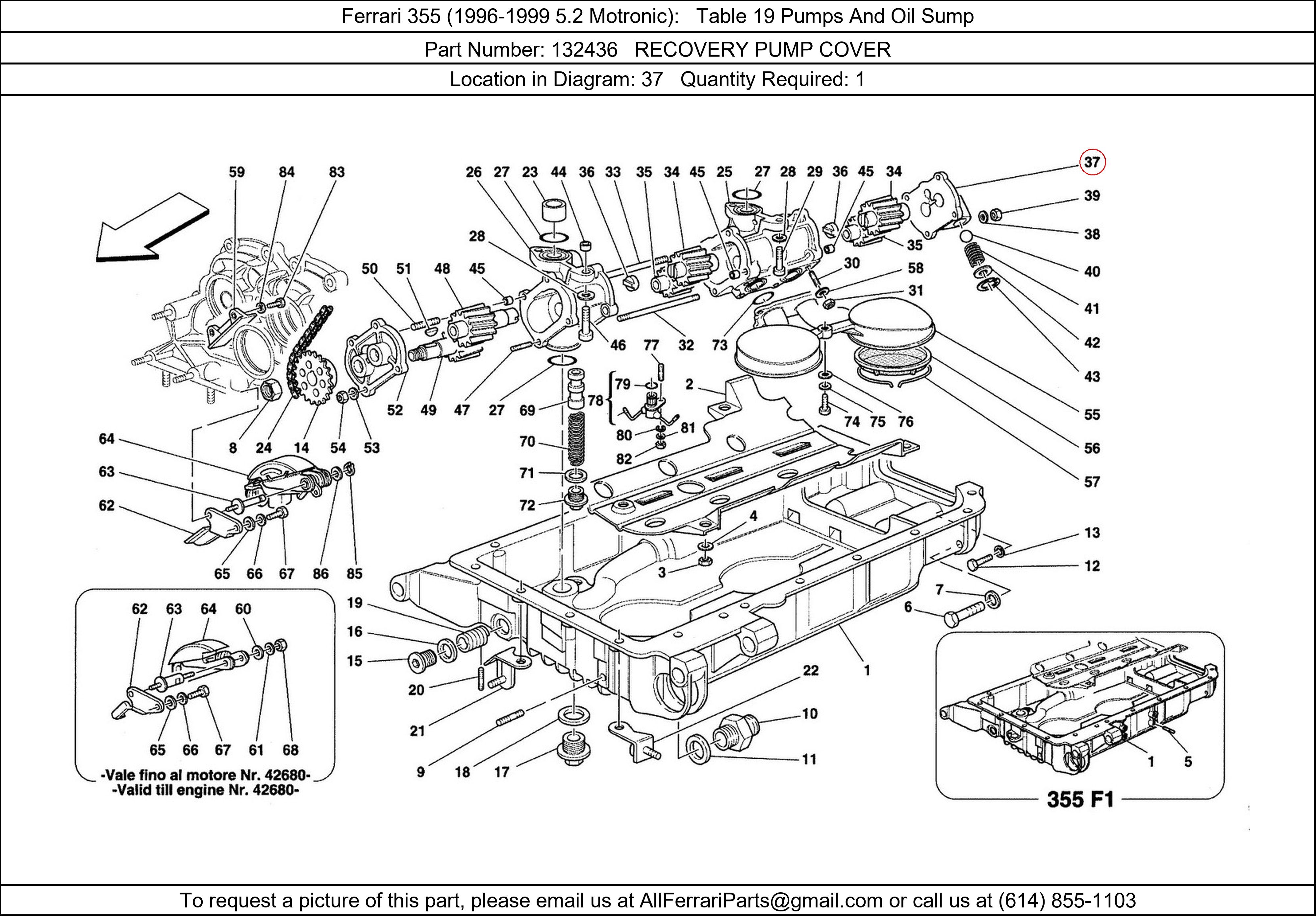 Ferrari Part 132436