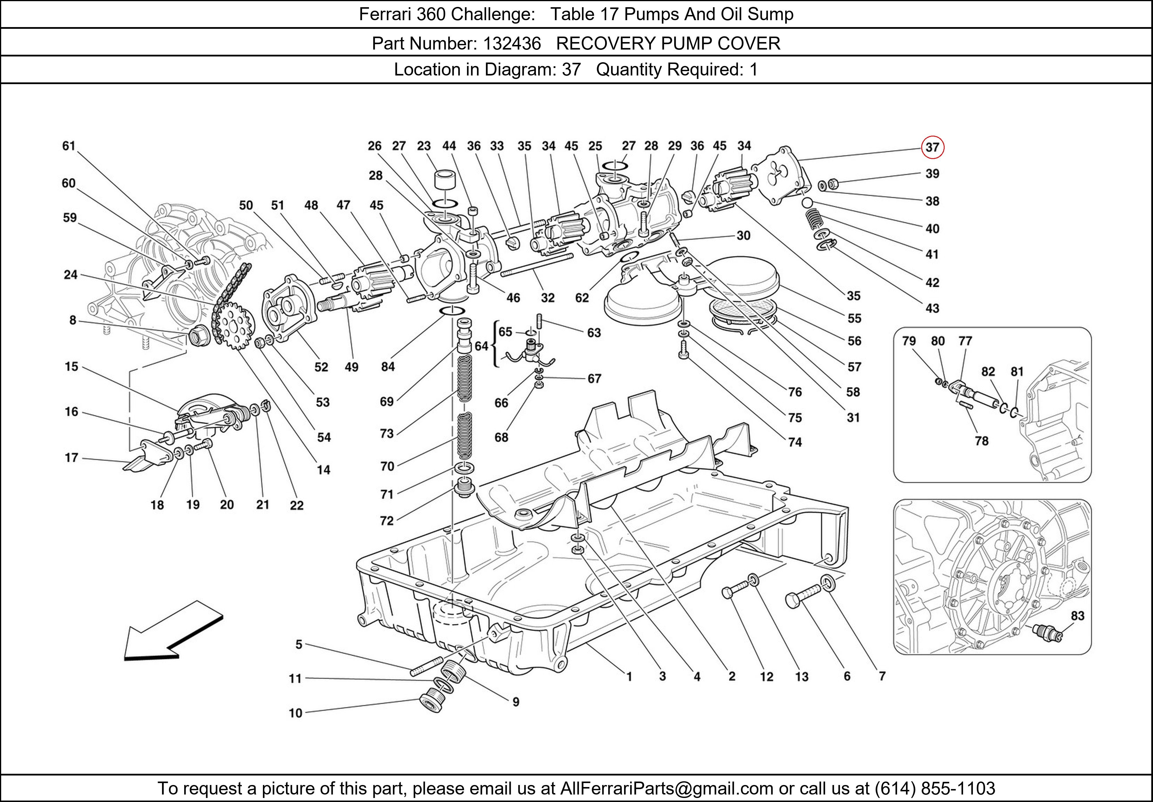 Ferrari Part 132436