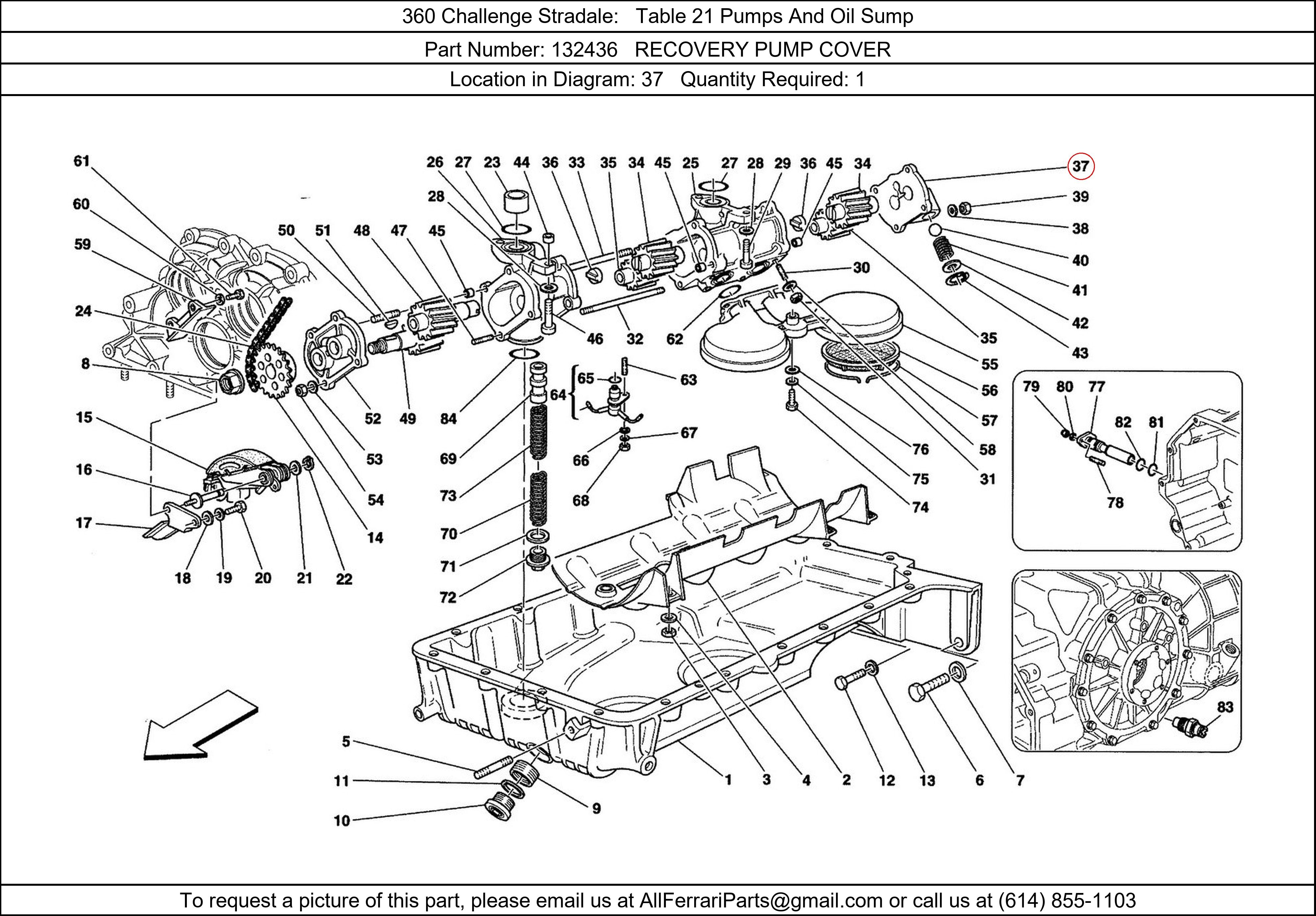 Ferrari Part 132436