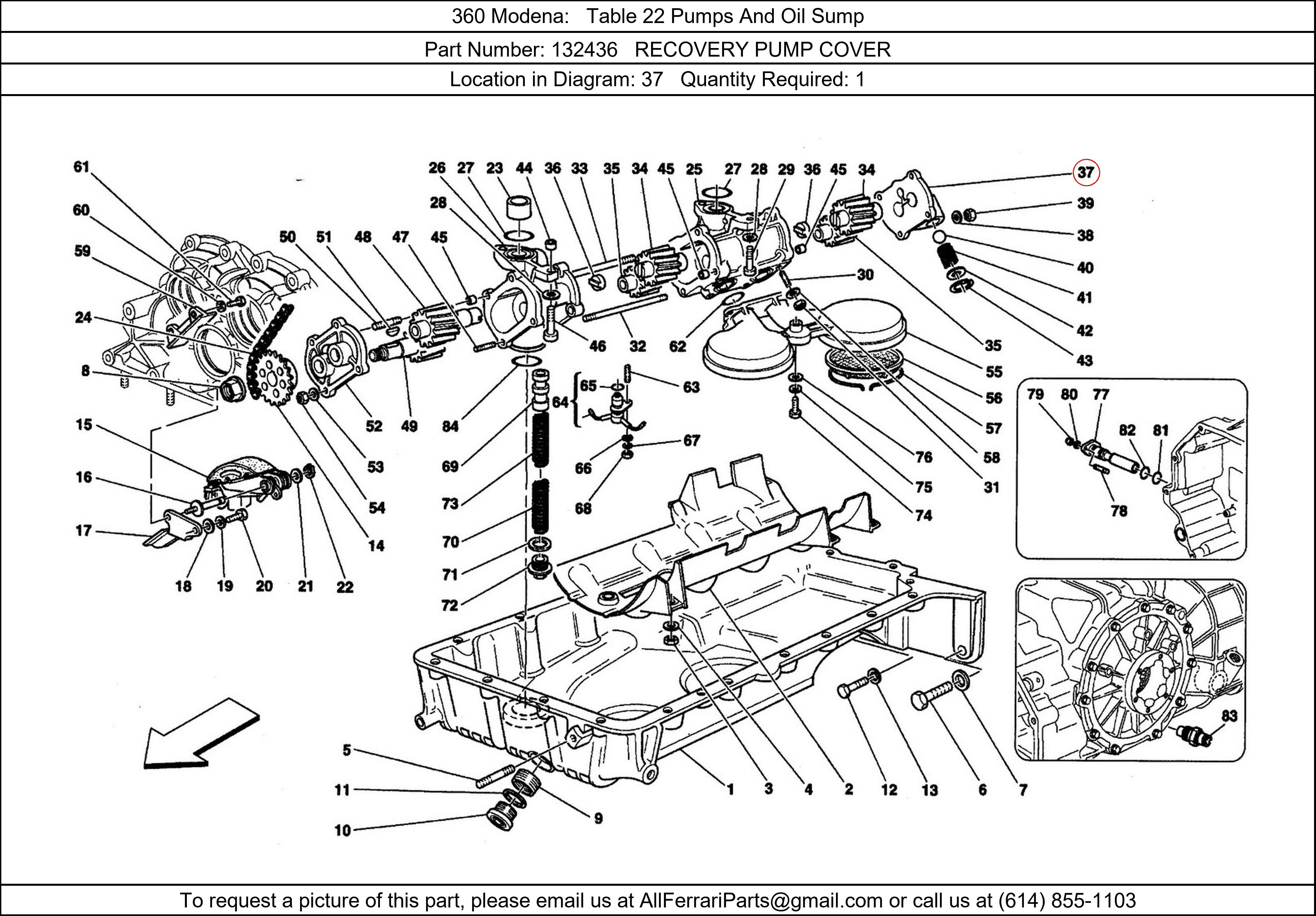 Ferrari Part 132436