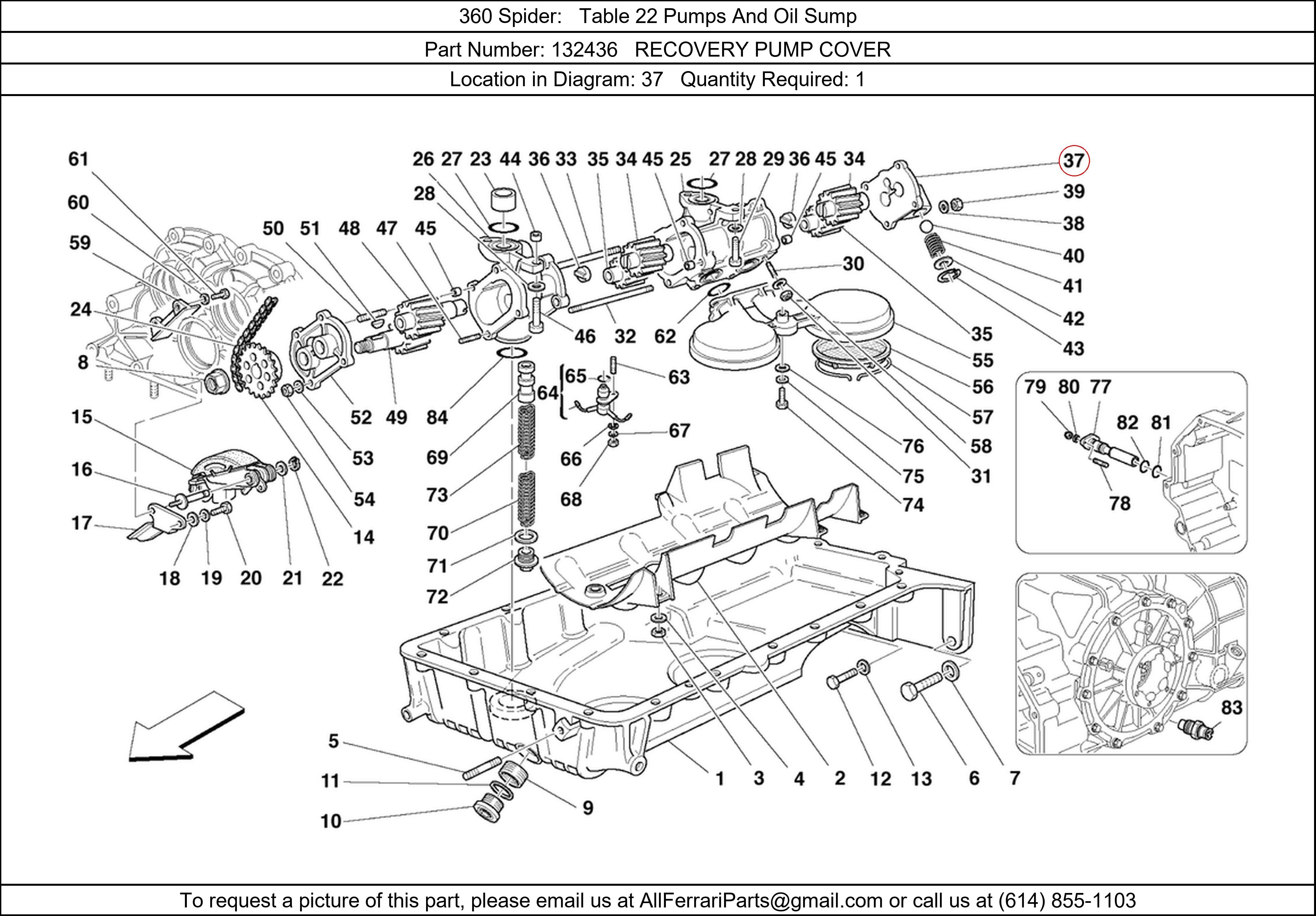 Ferrari Part 132436