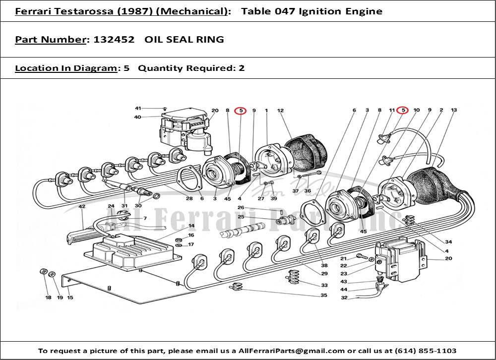 Ferrari Part 132452