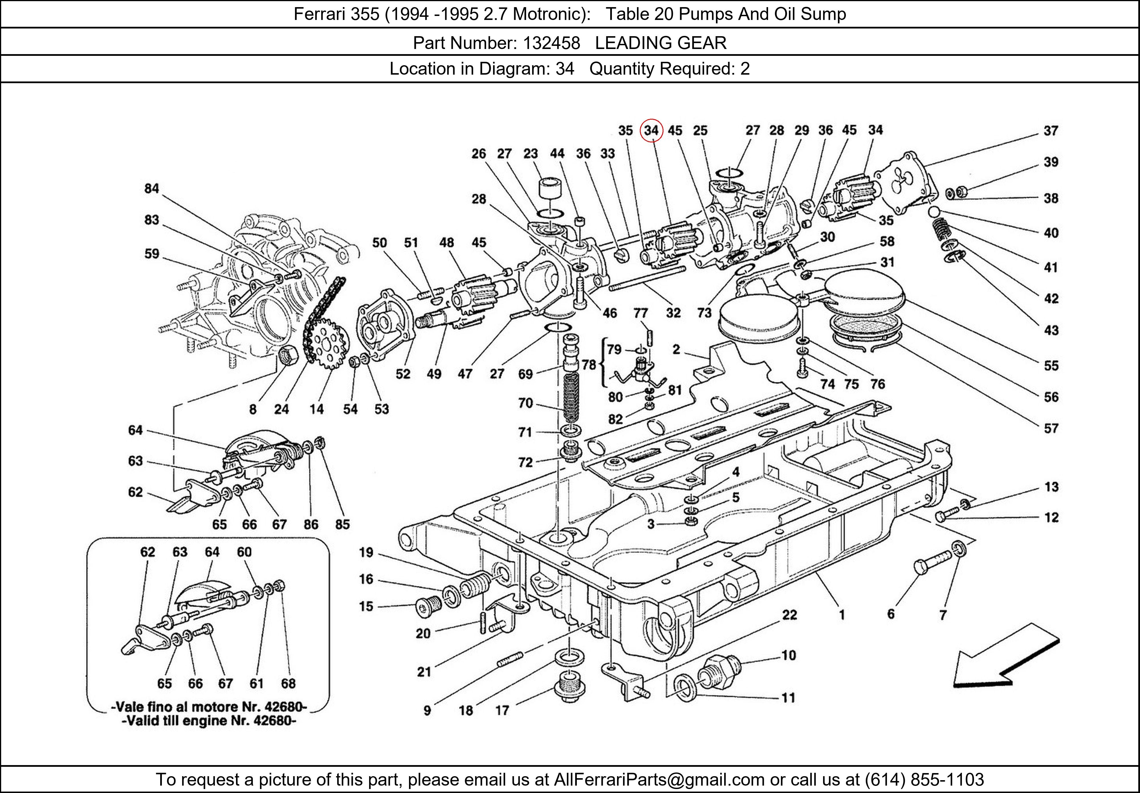 Ferrari Part 132458