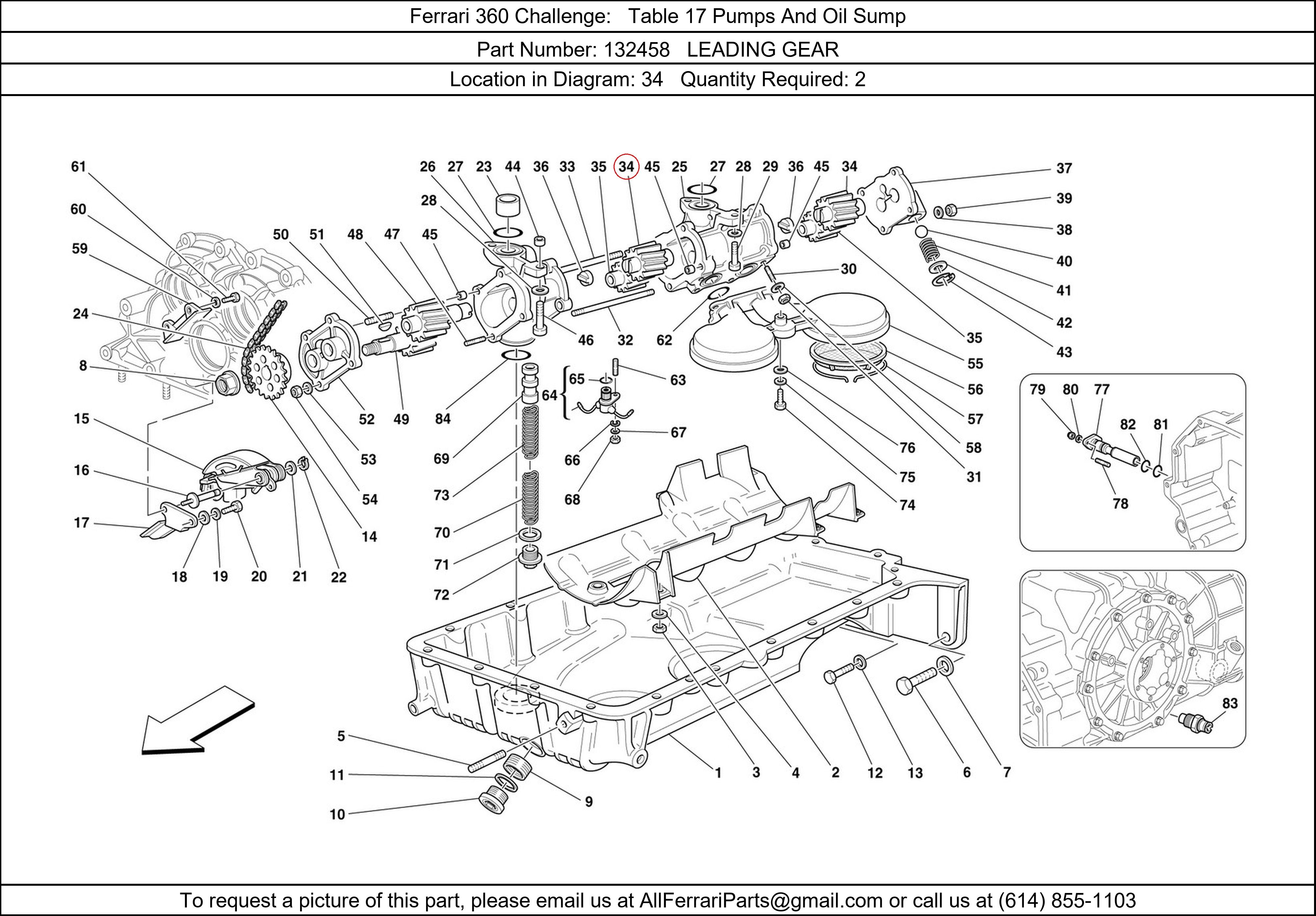 Ferrari Part 132458