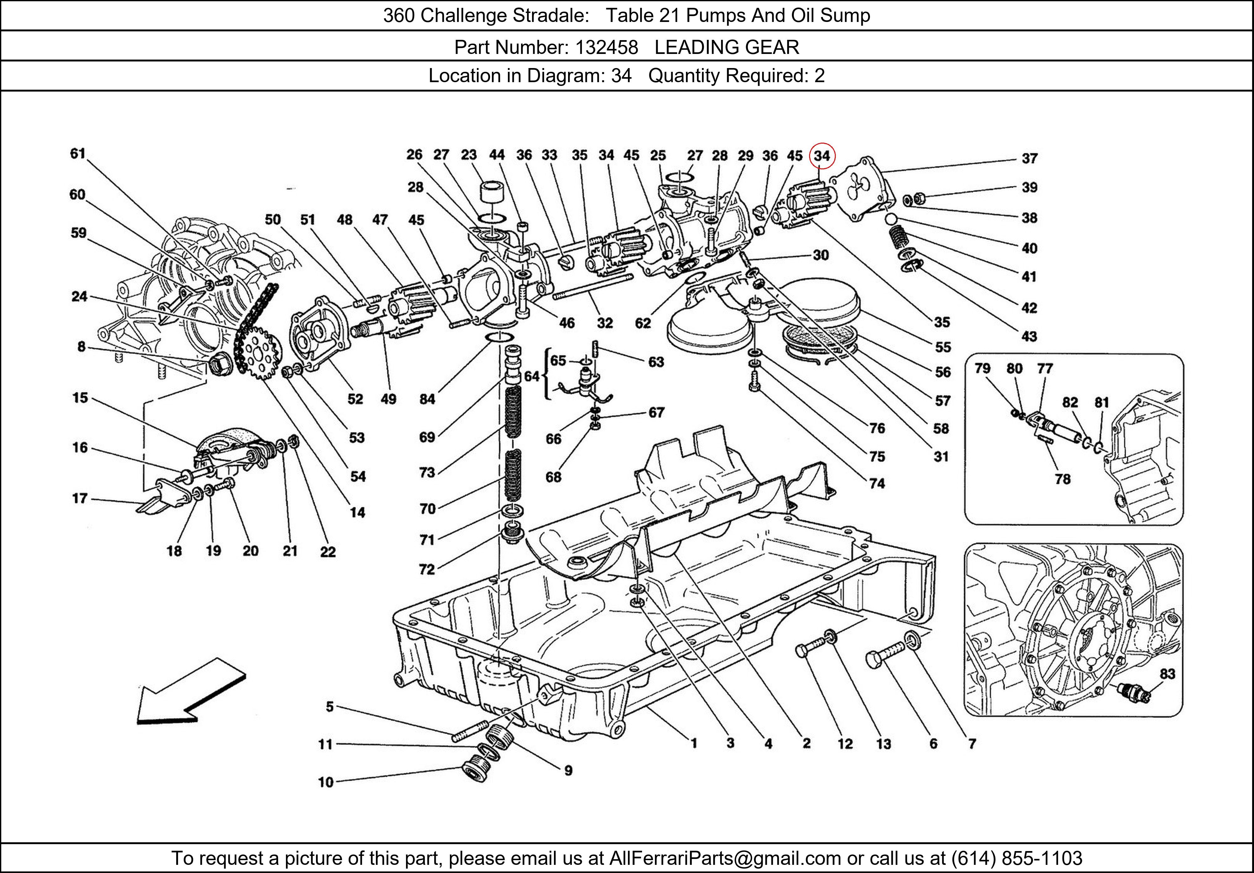 Ferrari Part 132458