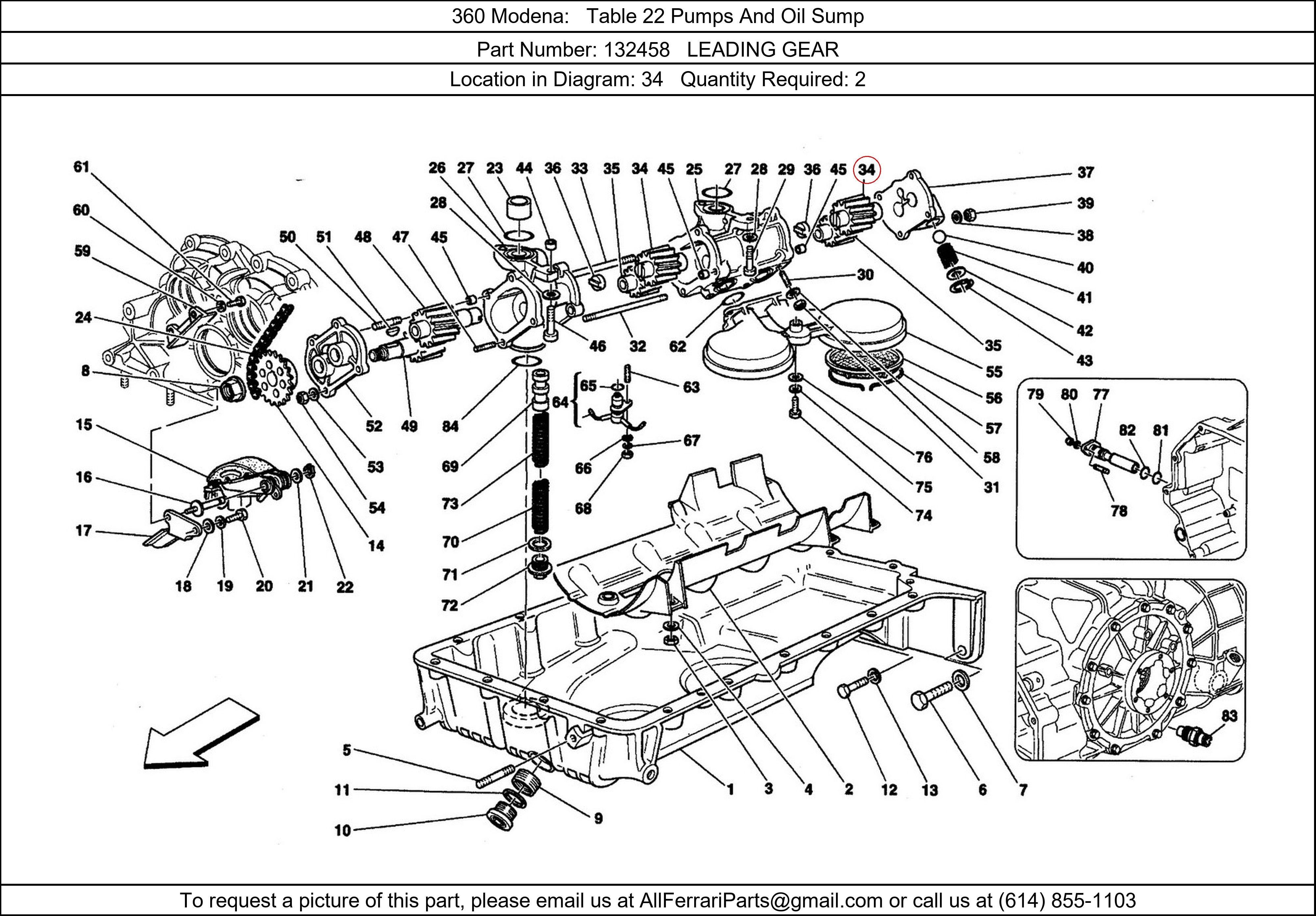 Ferrari Part 132458