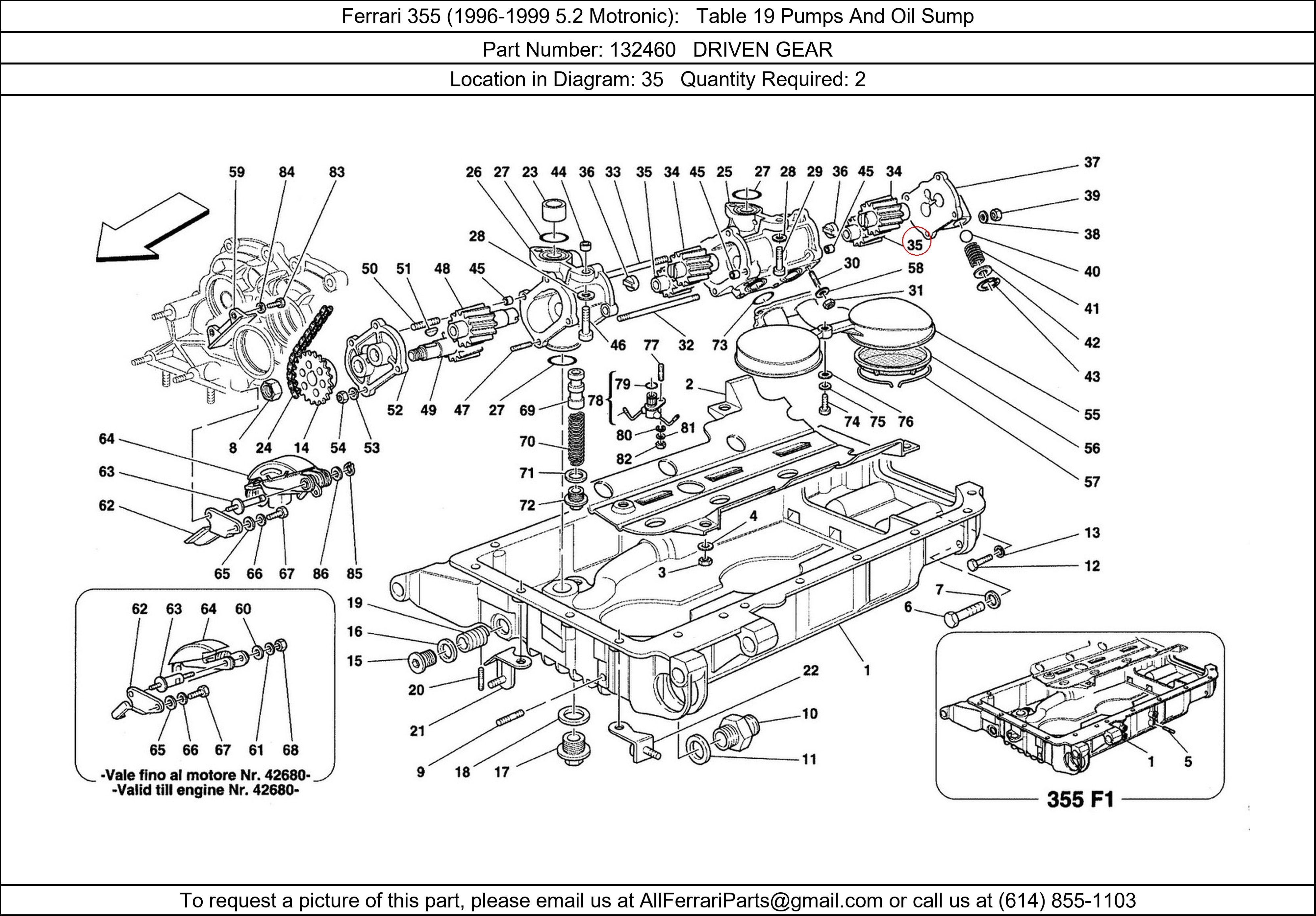 Ferrari Part 132460