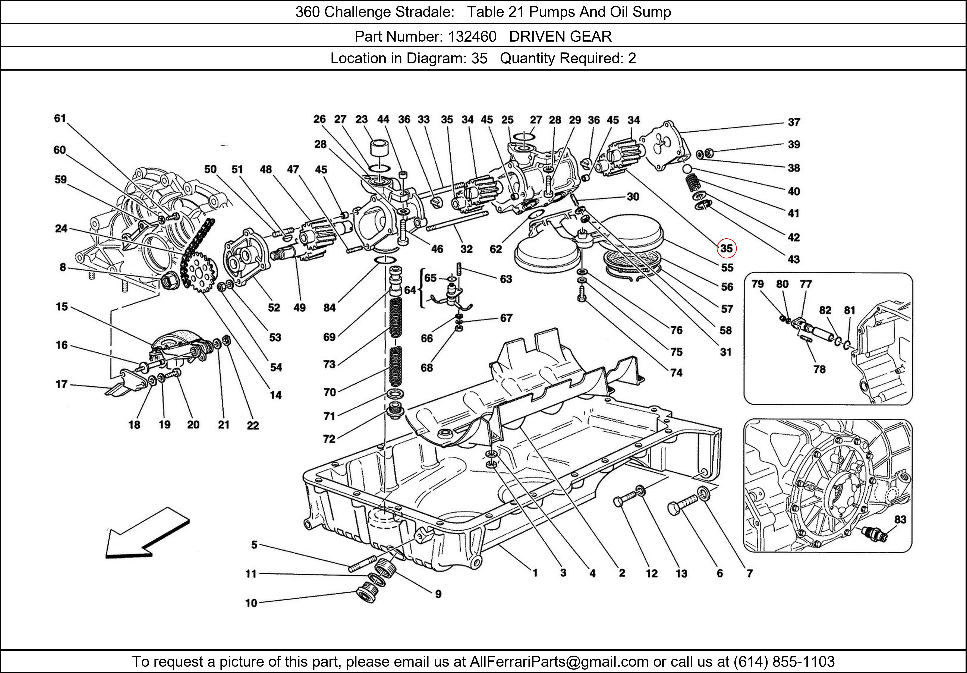 Ferrari Part 132460