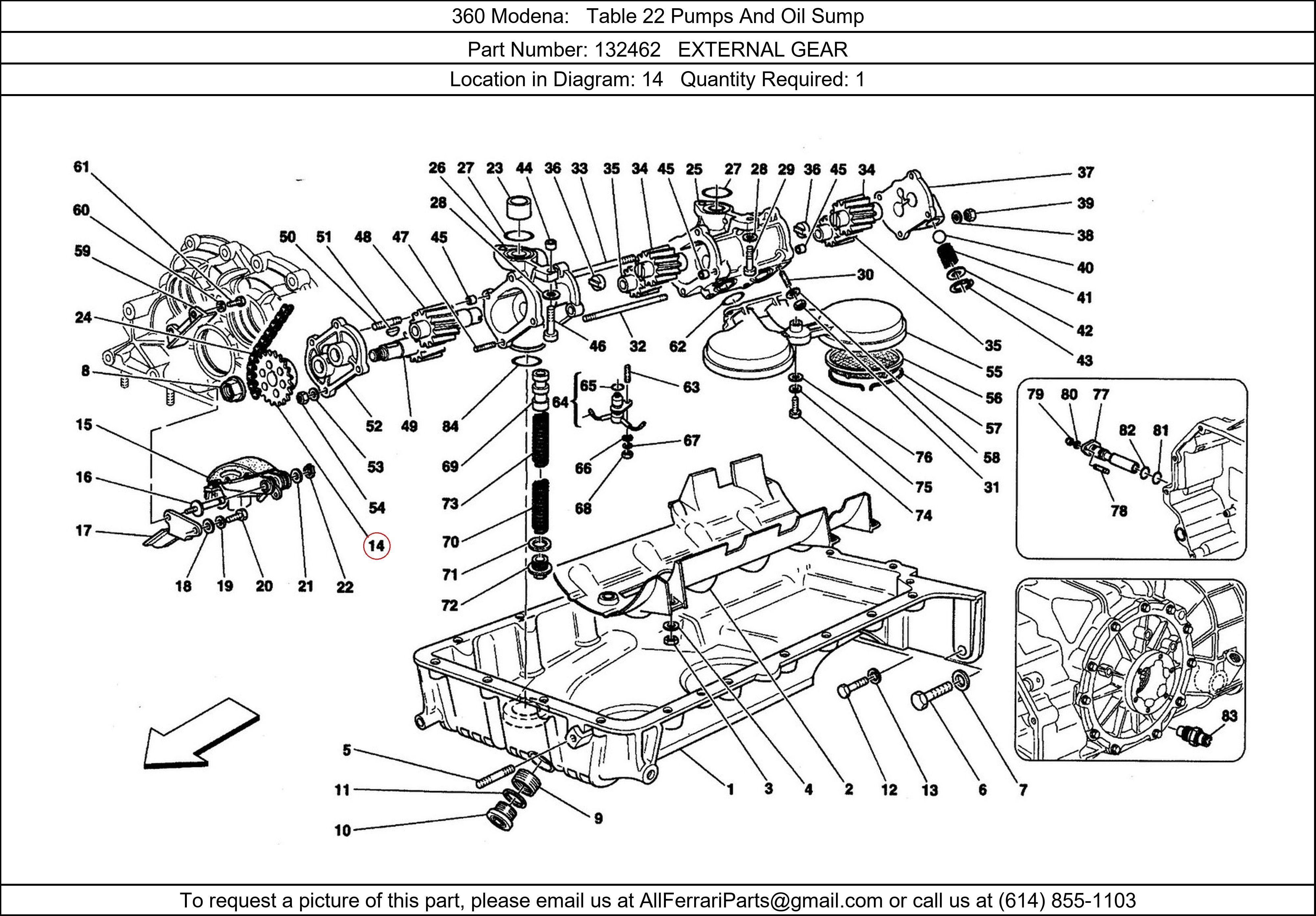 Ferrari Part 132462