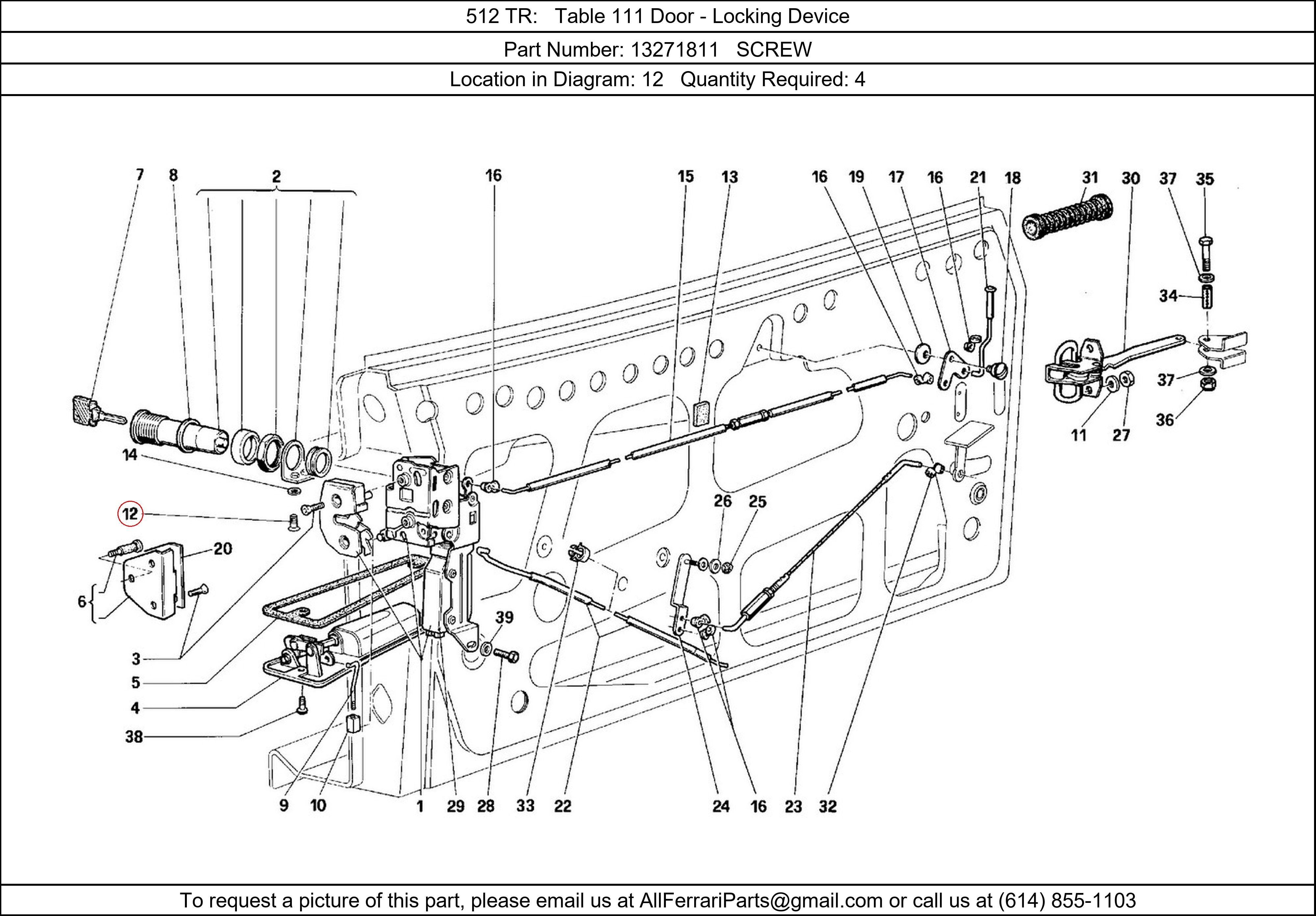 Ferrari Part 13271811