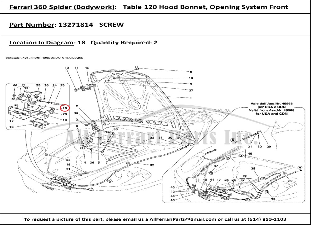 Ferrari Part 13271814