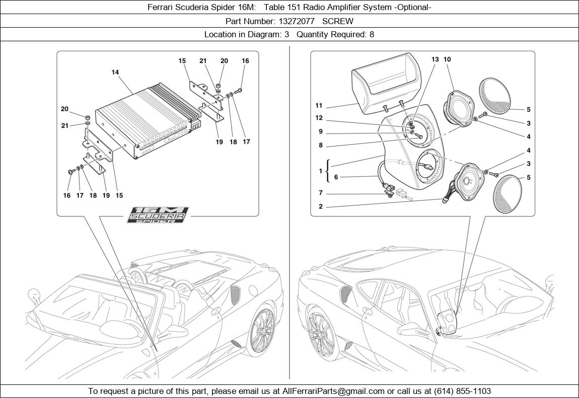 Ferrari Part 13272077