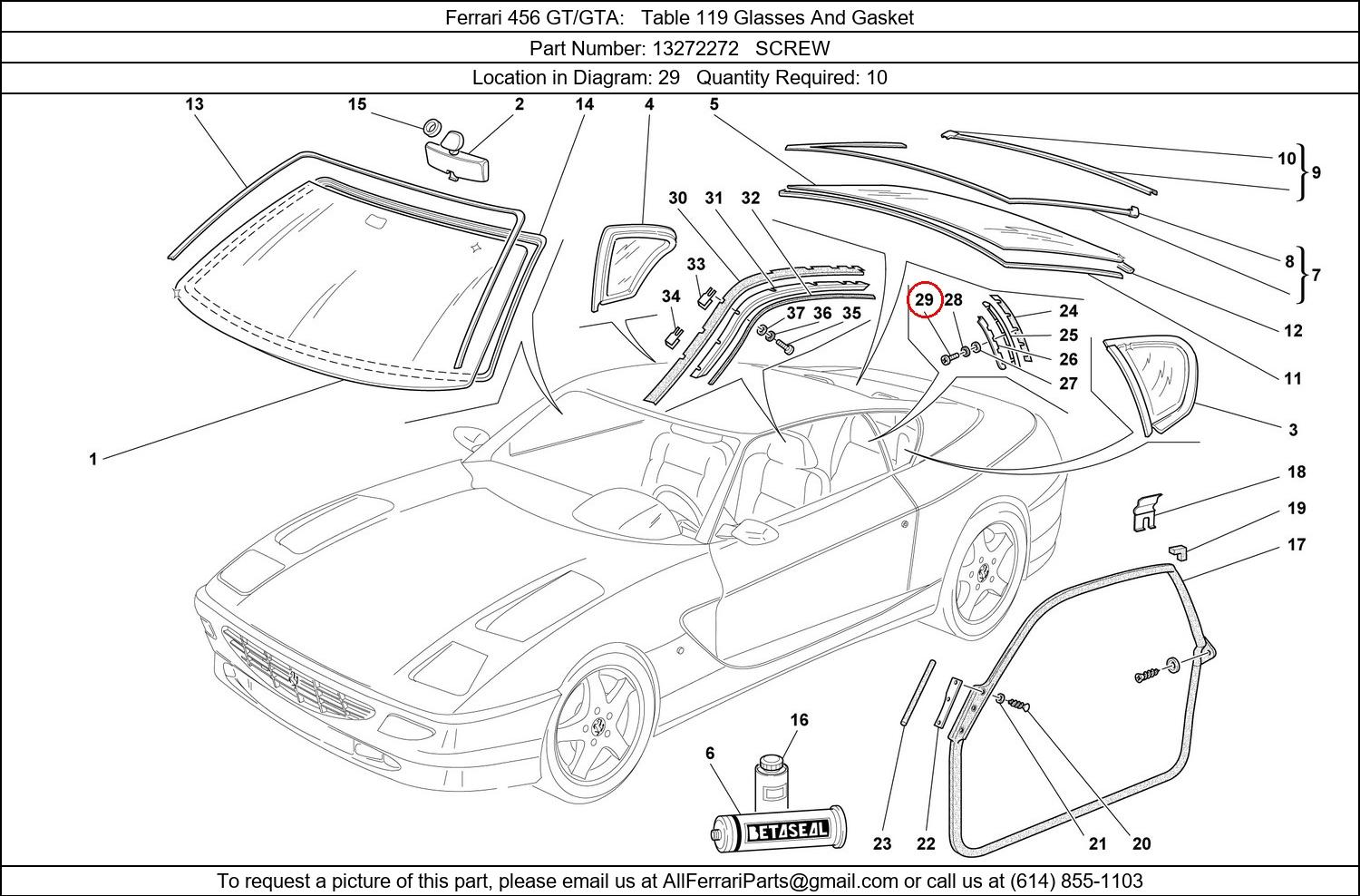 Ferrari Part 13272272