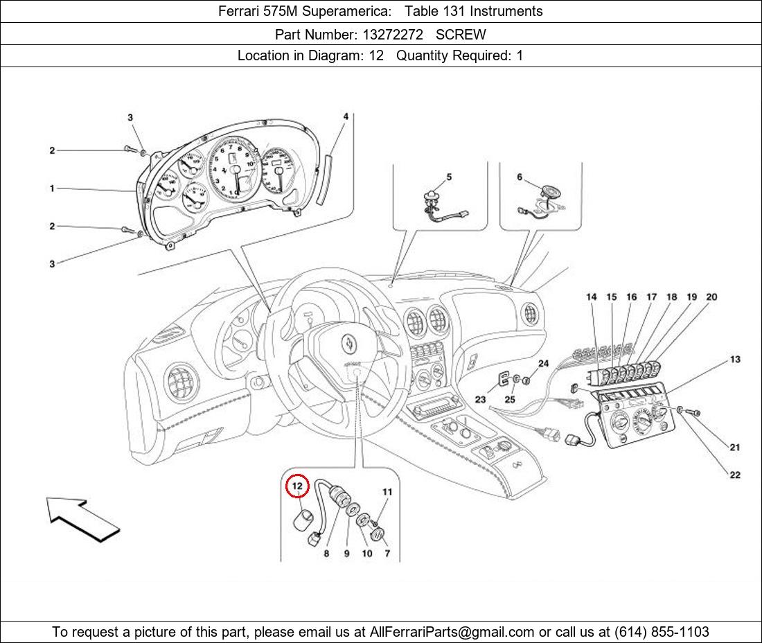 Ferrari Part 13272272