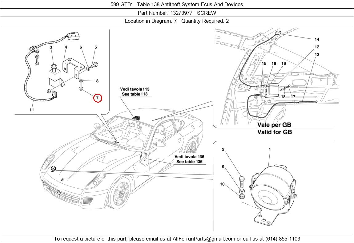 Ferrari Part 13273977