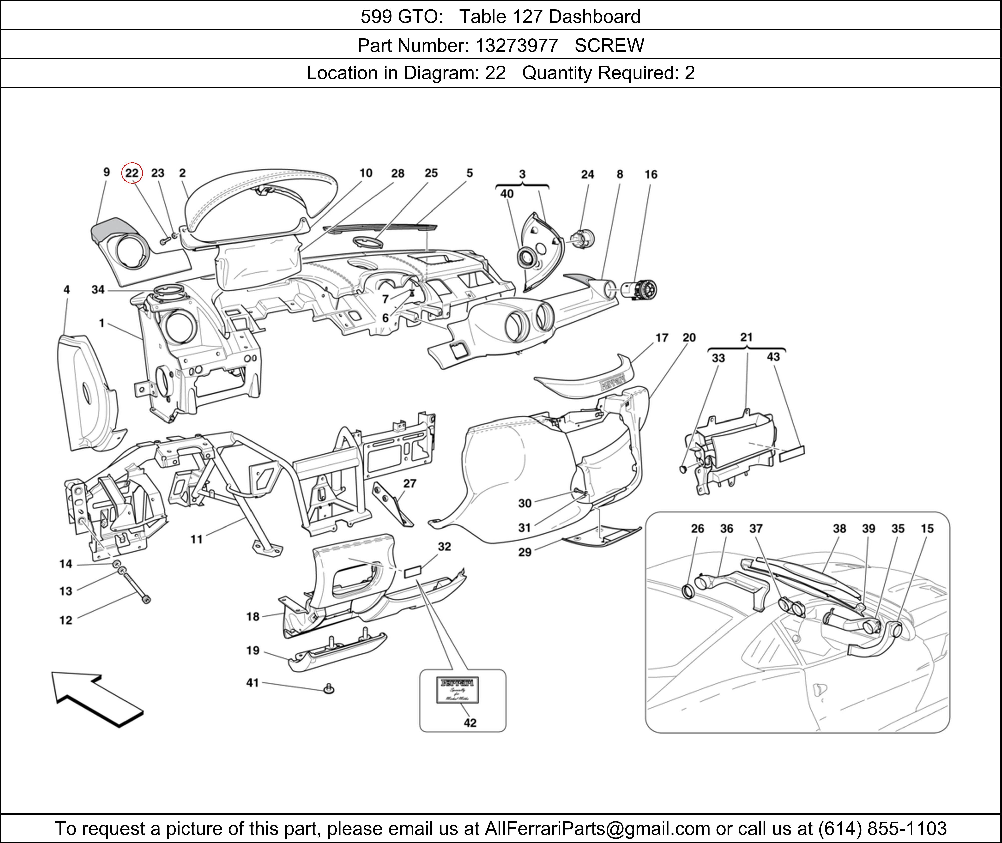 Ferrari Part 13273977