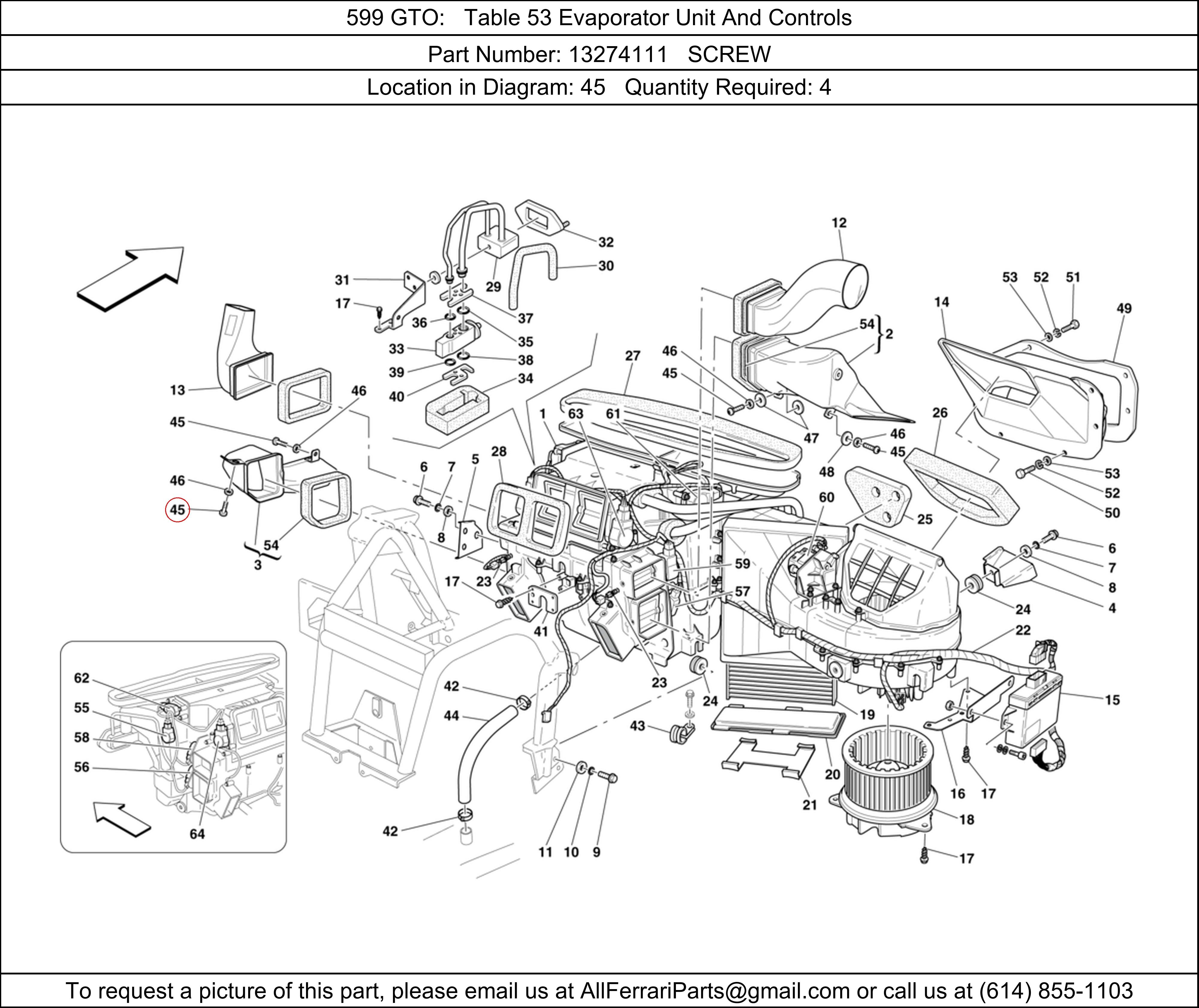 Ferrari Part 13274111