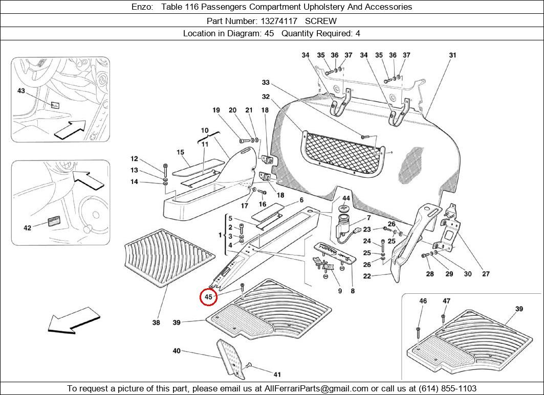 Ferrari Part 13274117