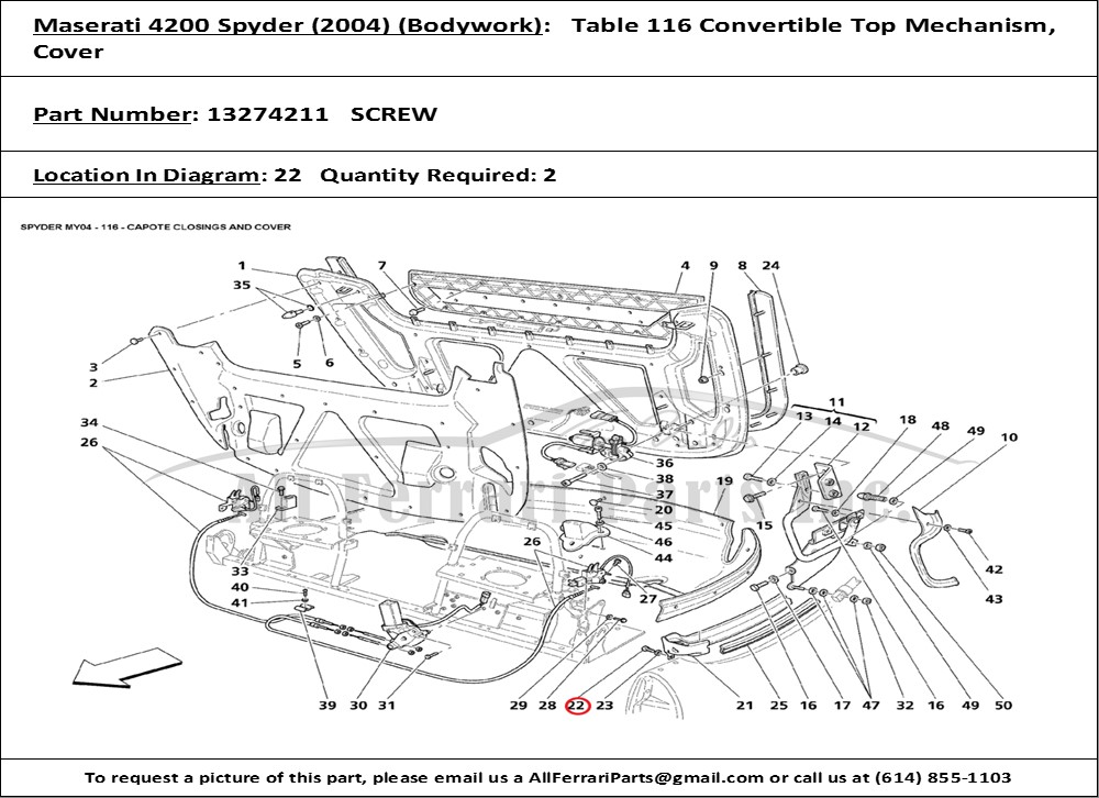 Ferrari Part 13274211