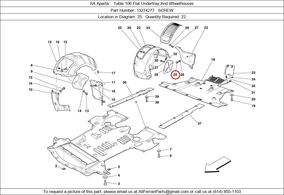 Ferrari Part 13274277