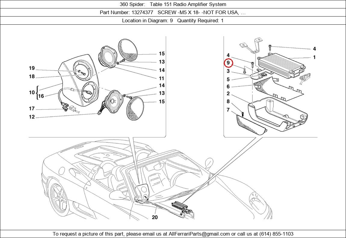 Ferrari Part 13274377