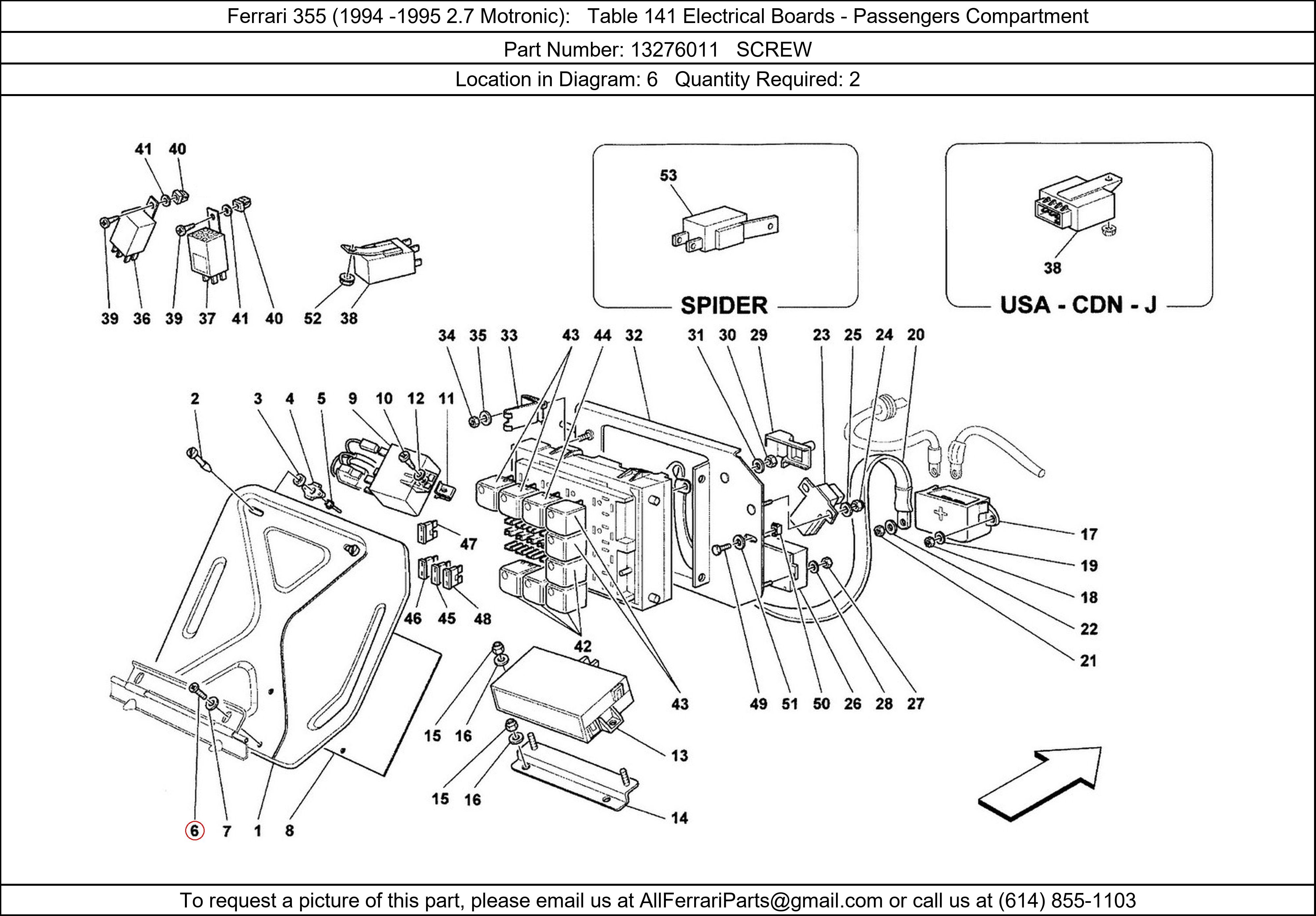 Ferrari Part 13276011