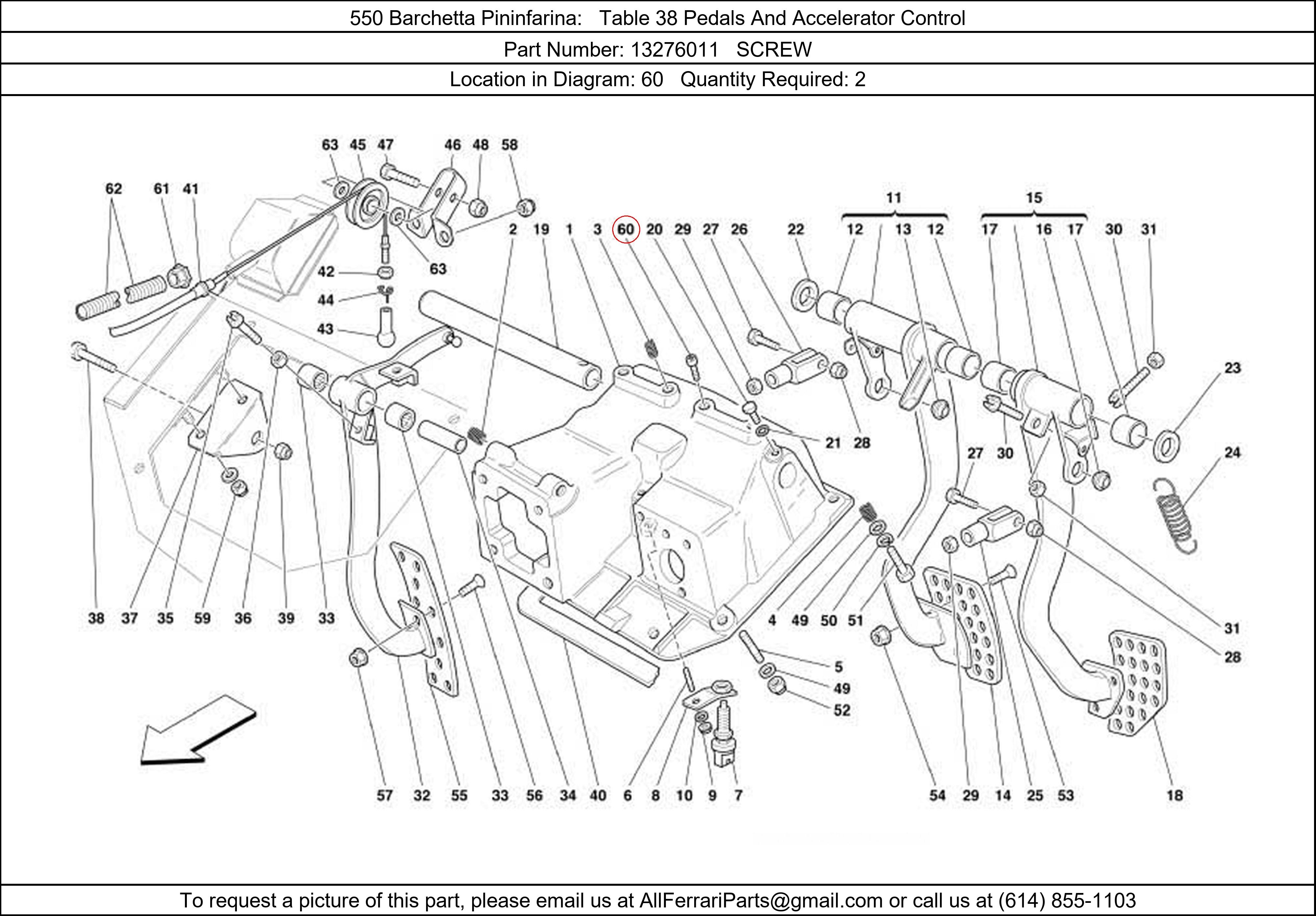 Ferrari Part 13276011