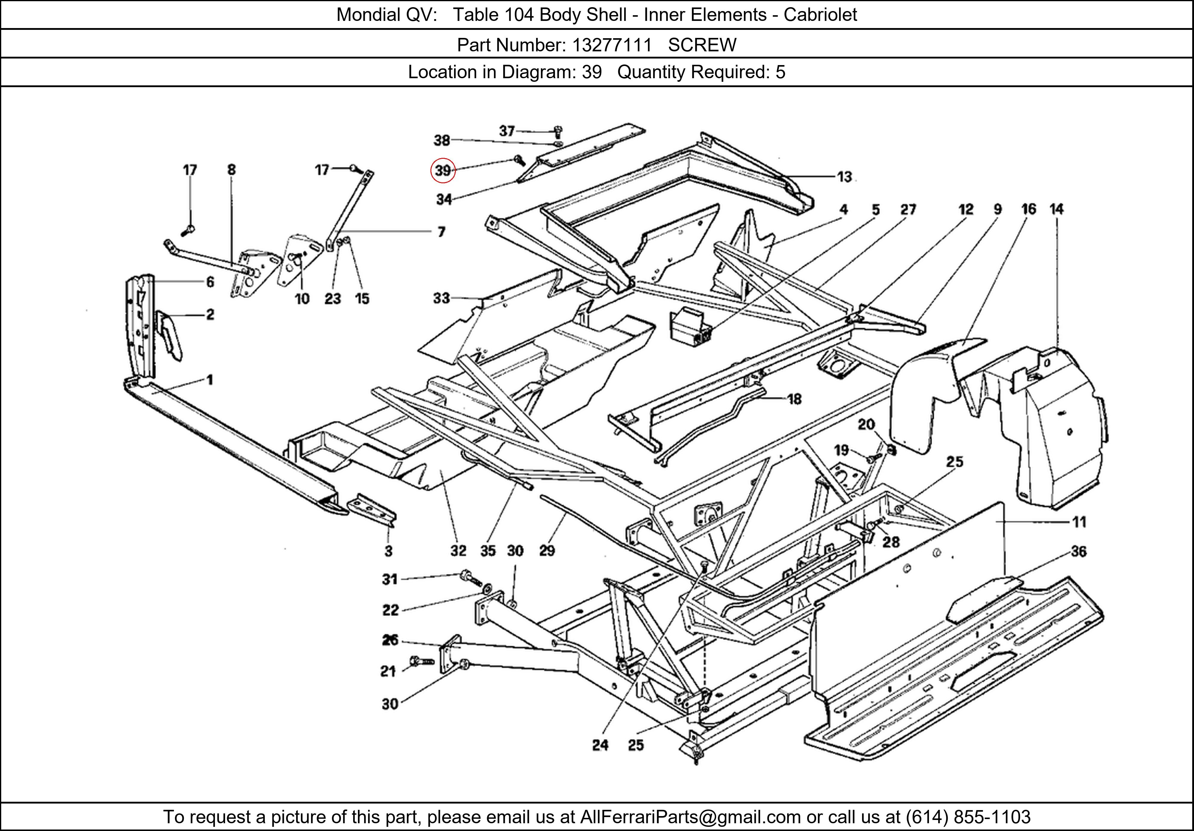 Ferrari Part 13277111