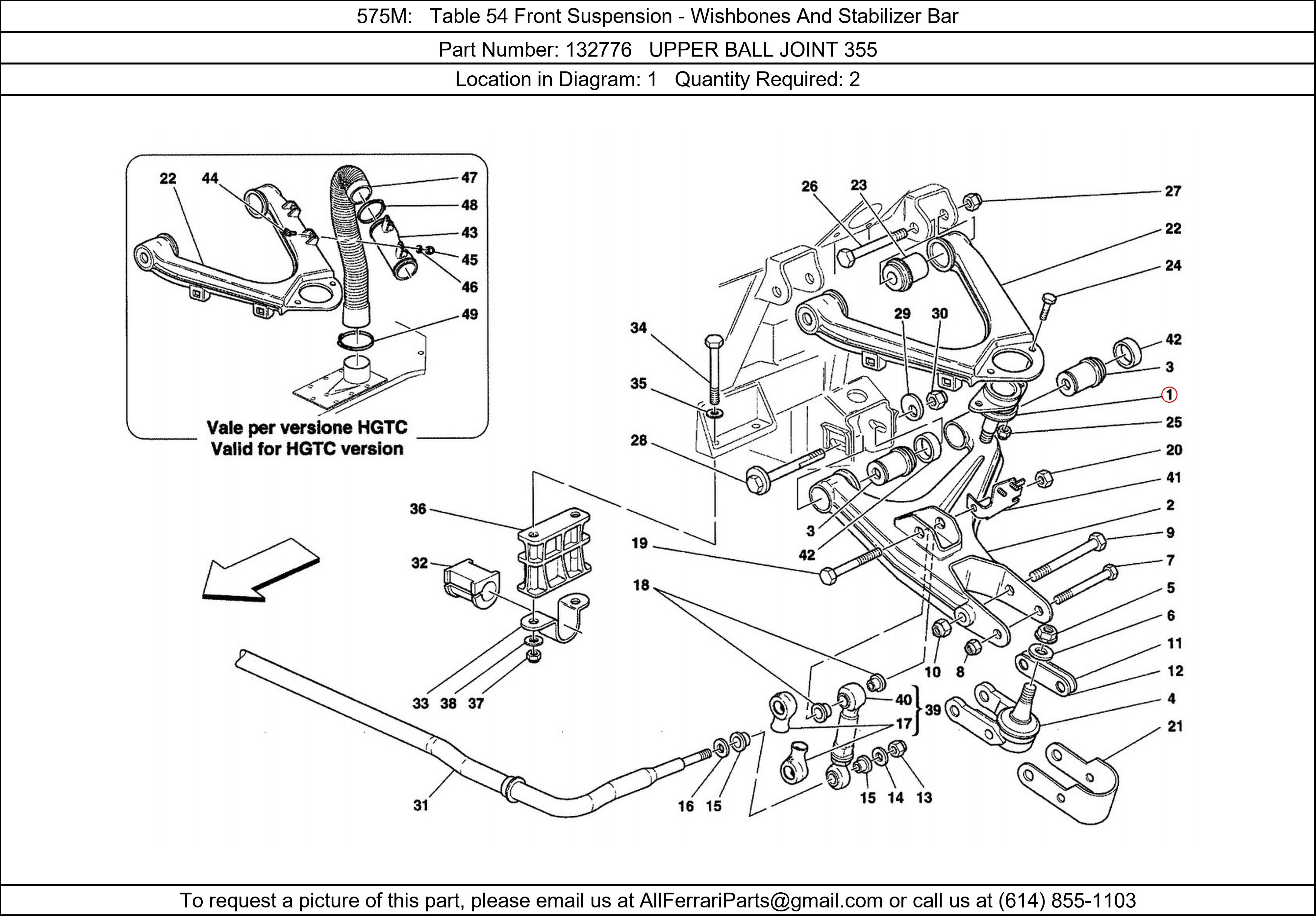 Ferrari Part 132776