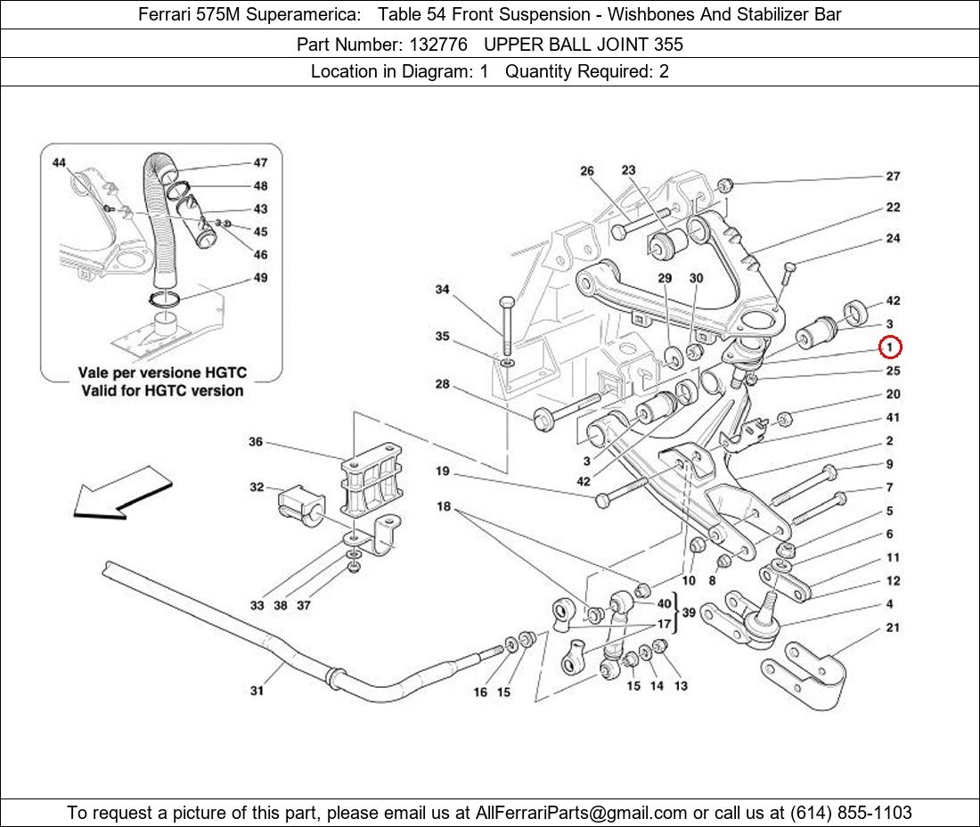 Ferrari Part 132776