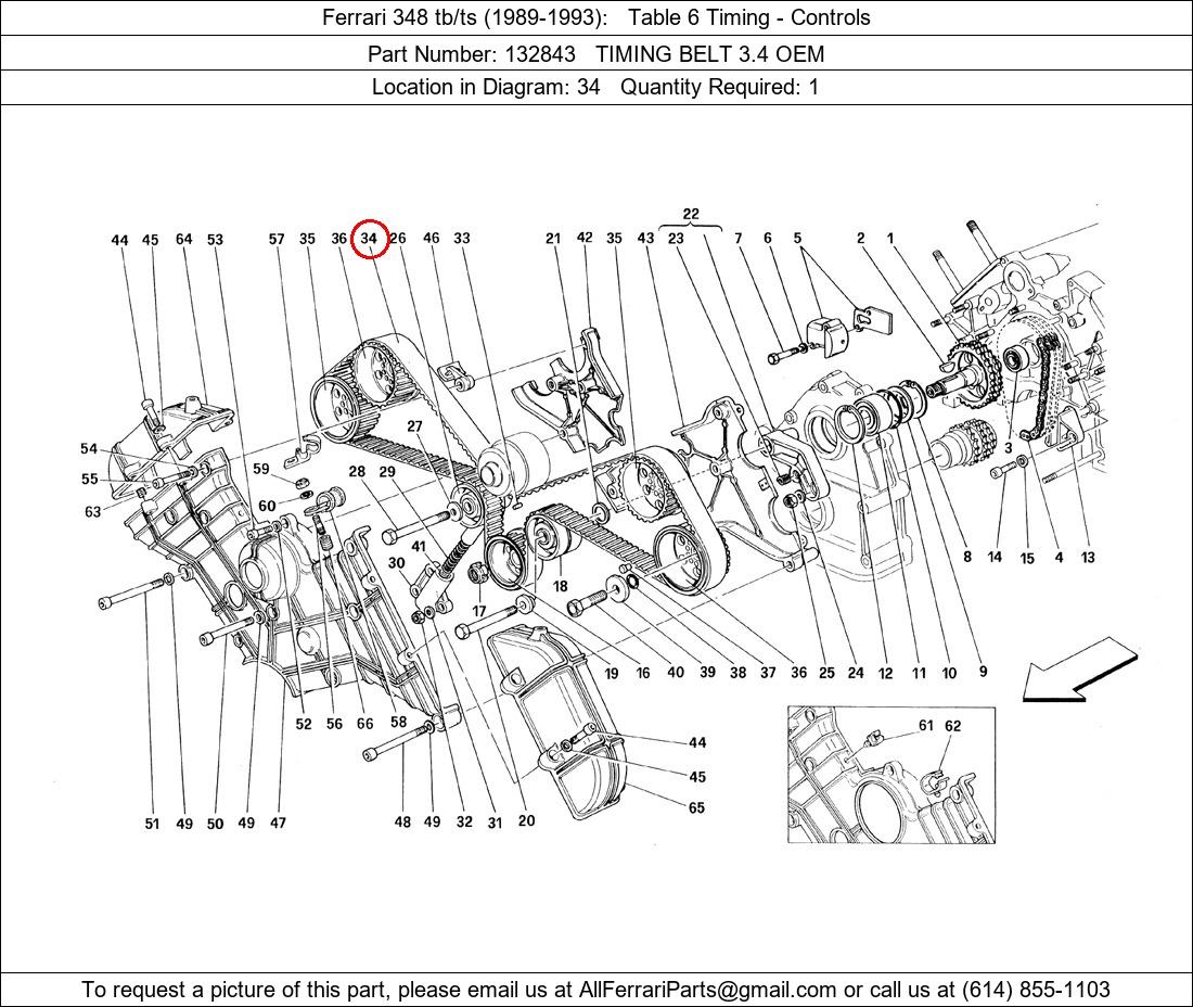 Ferrari Part 132843