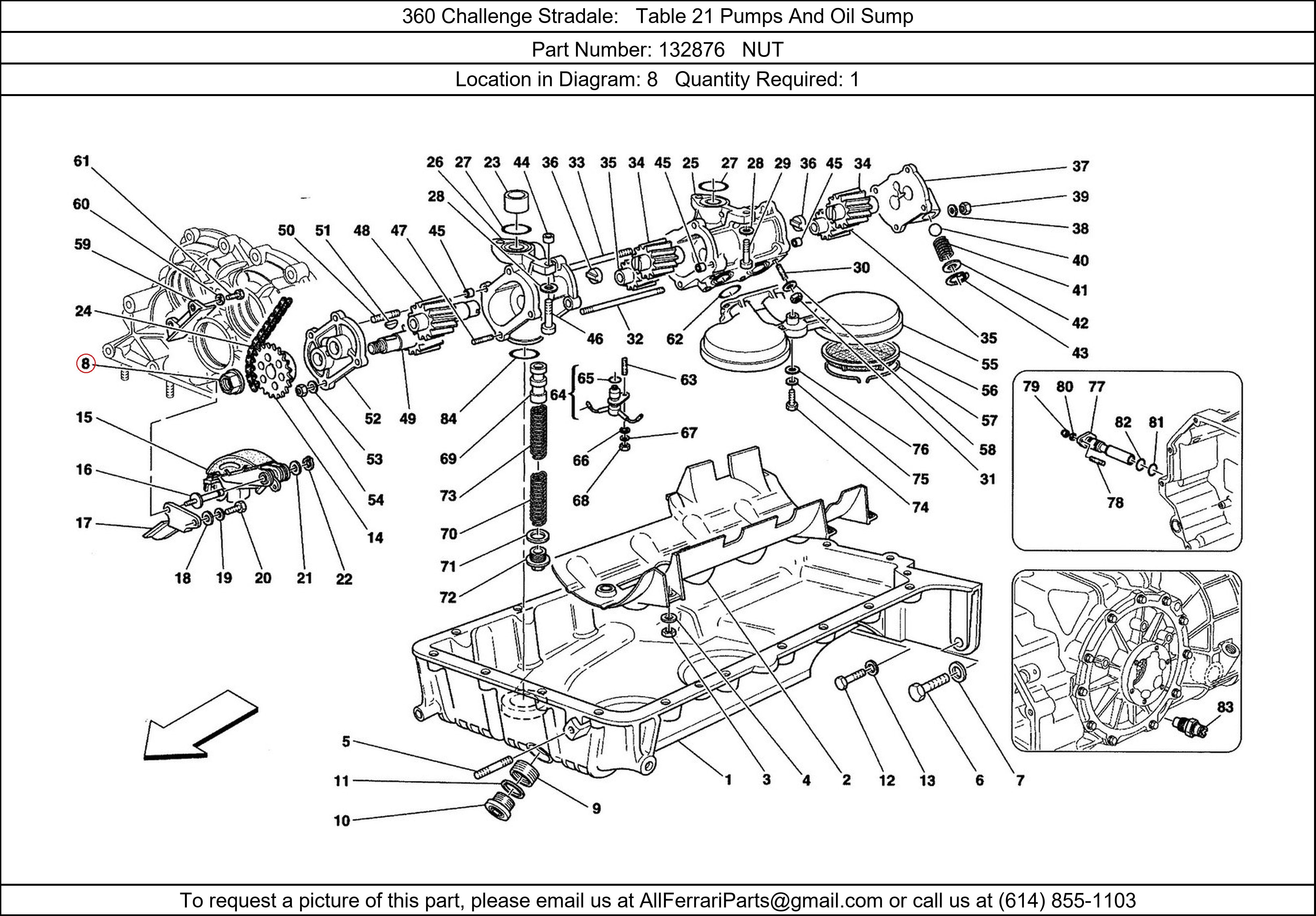 Ferrari Part 132876