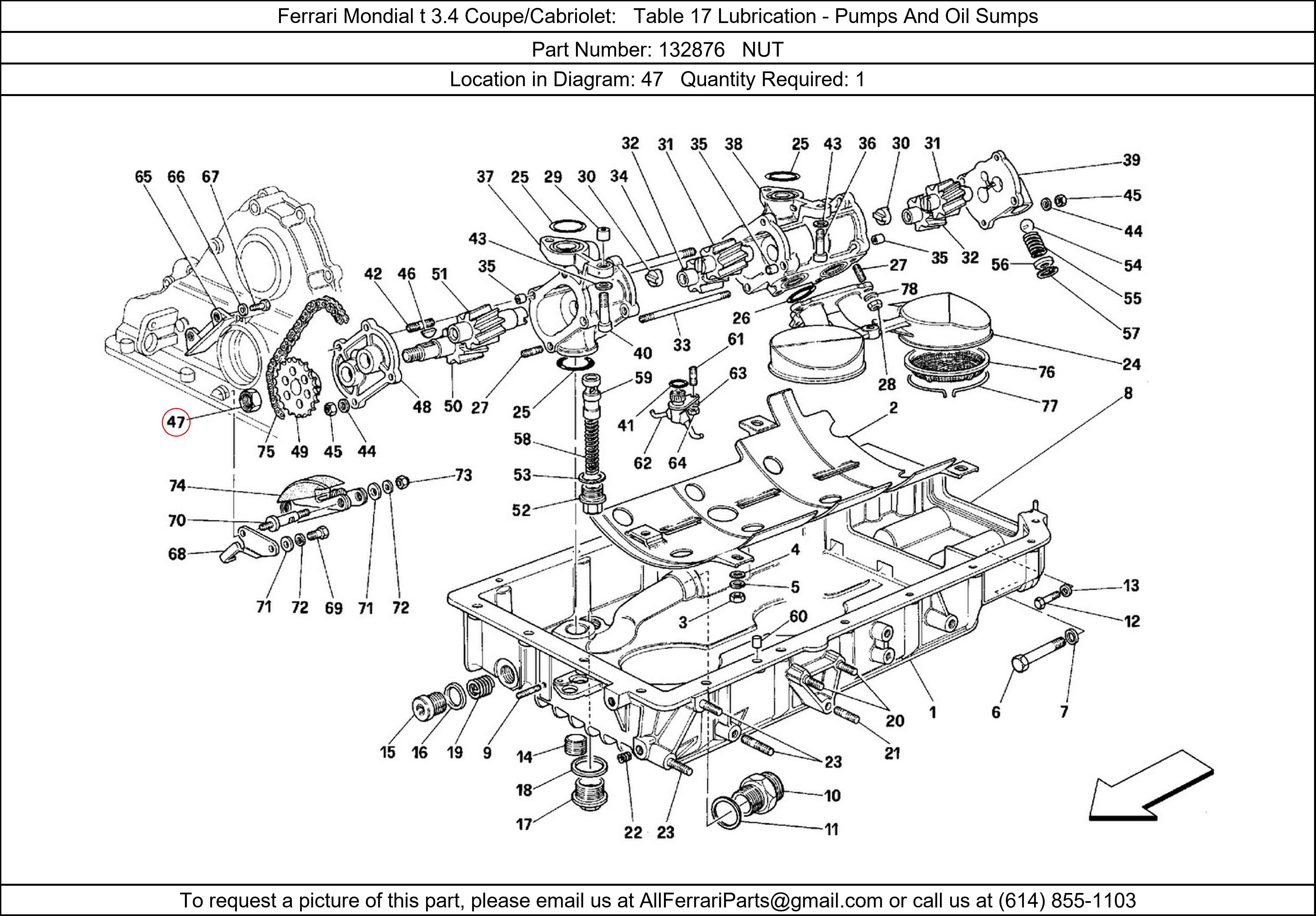 Ferrari Part 132876