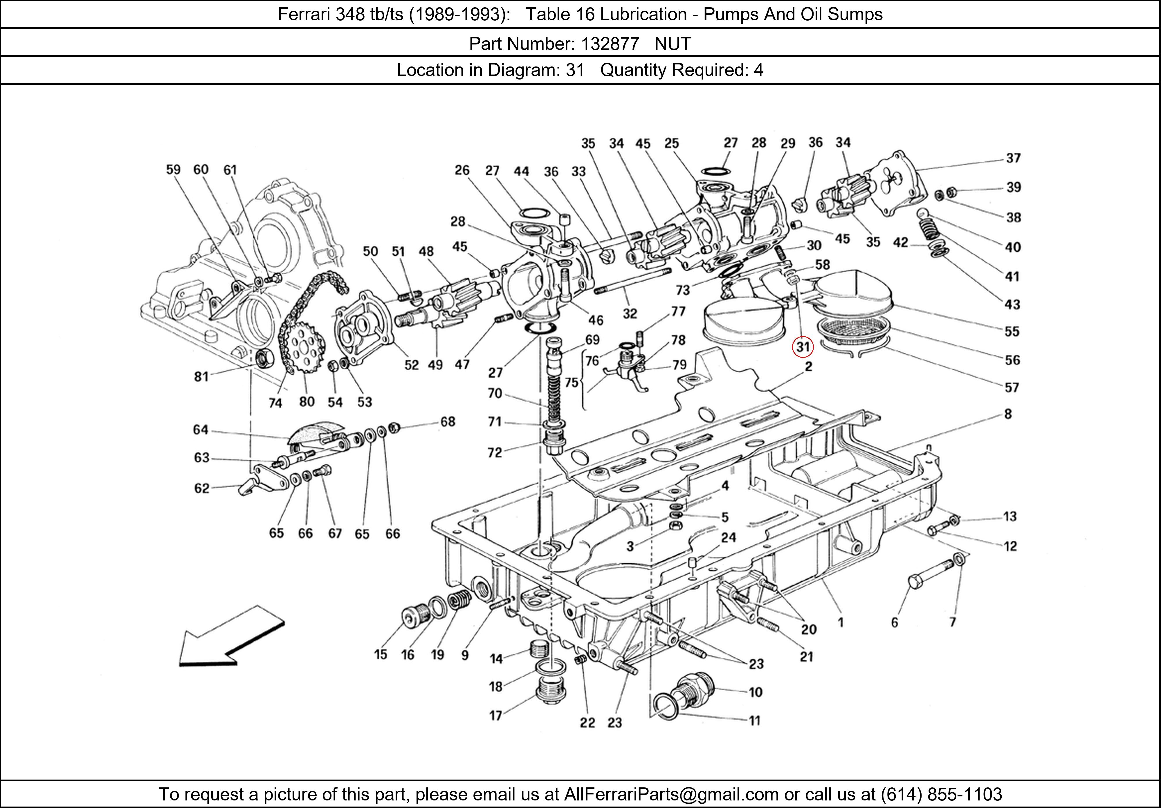 Ferrari Part 132877