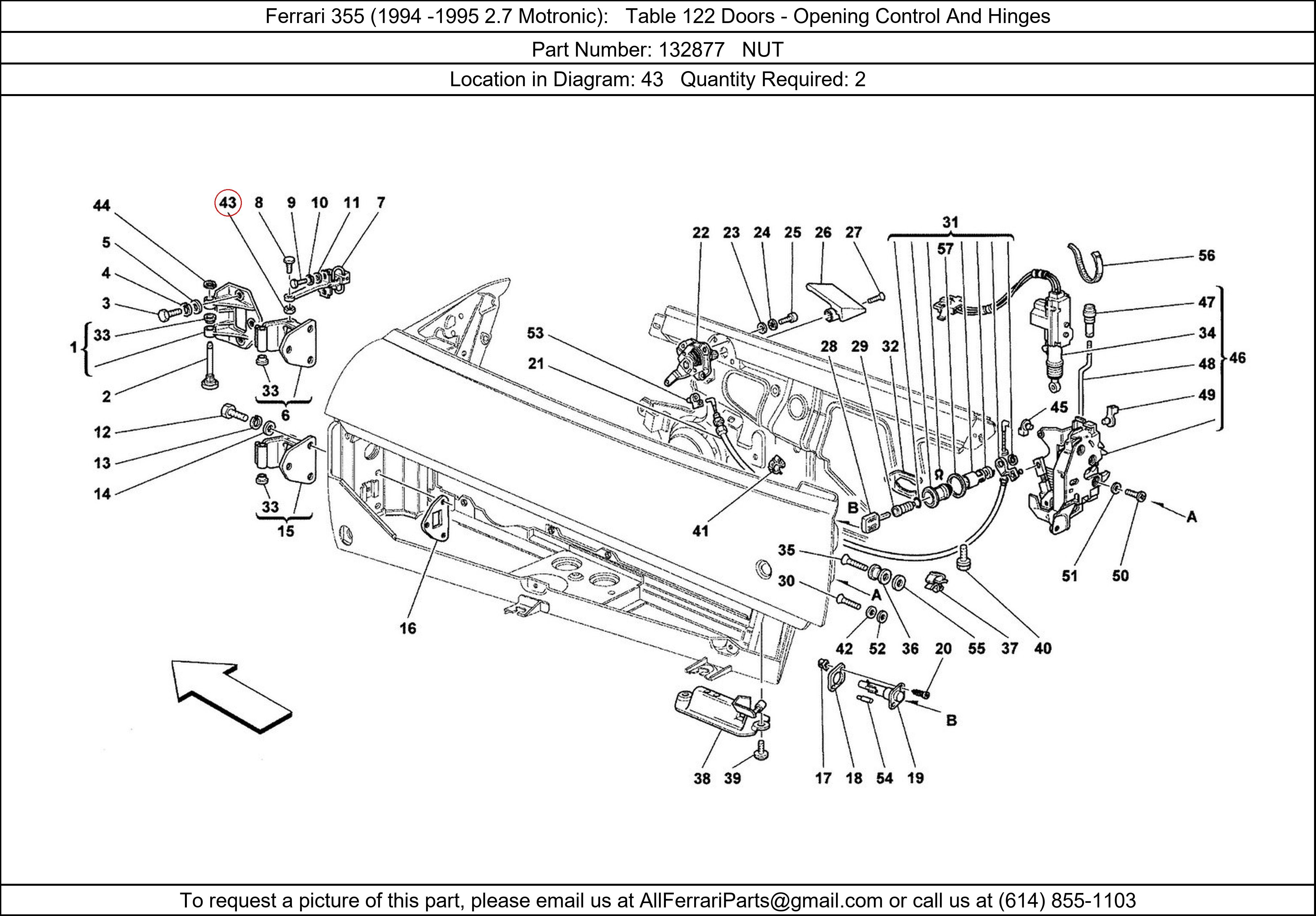 Ferrari Part 132877