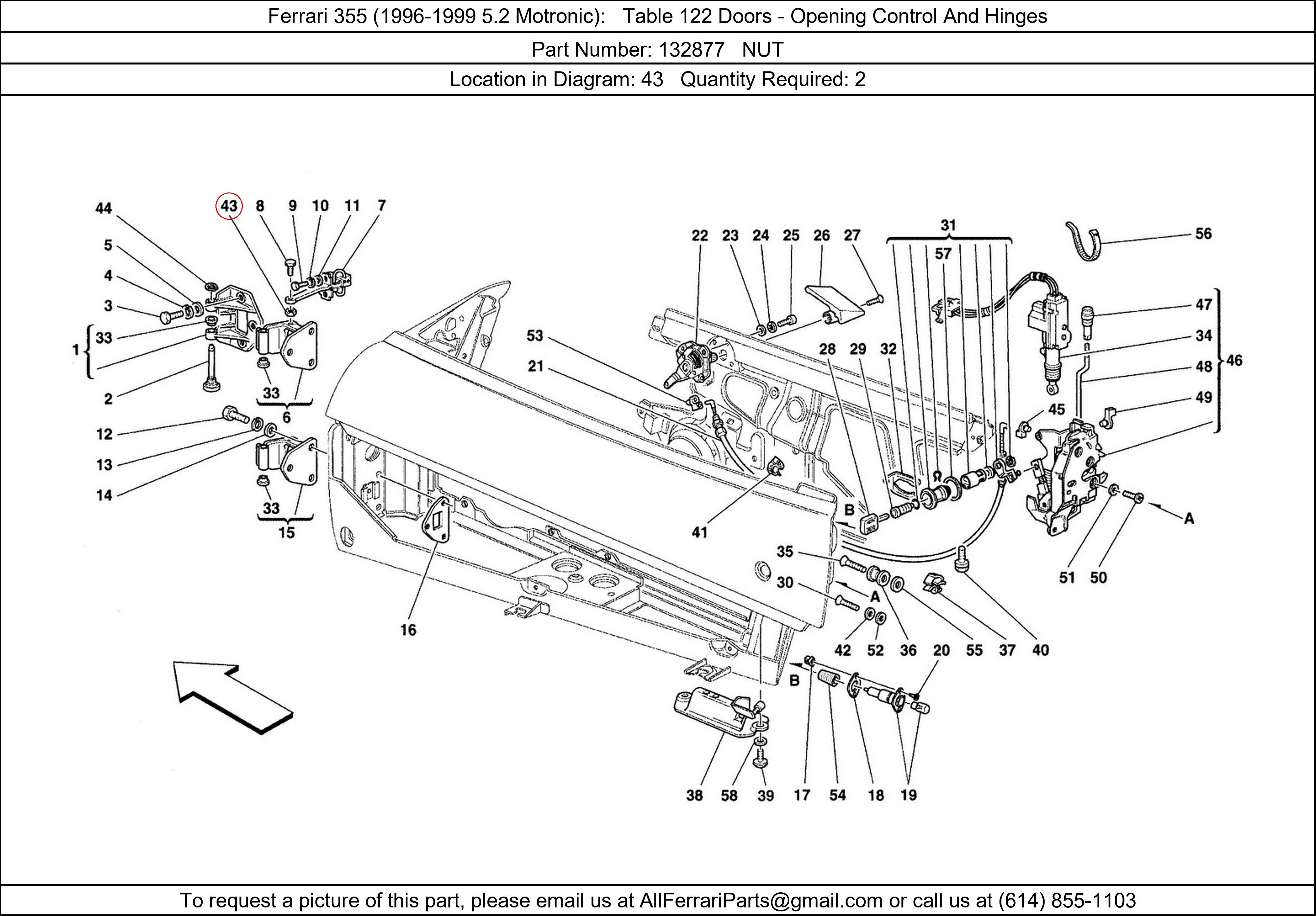 Ferrari Part 132877