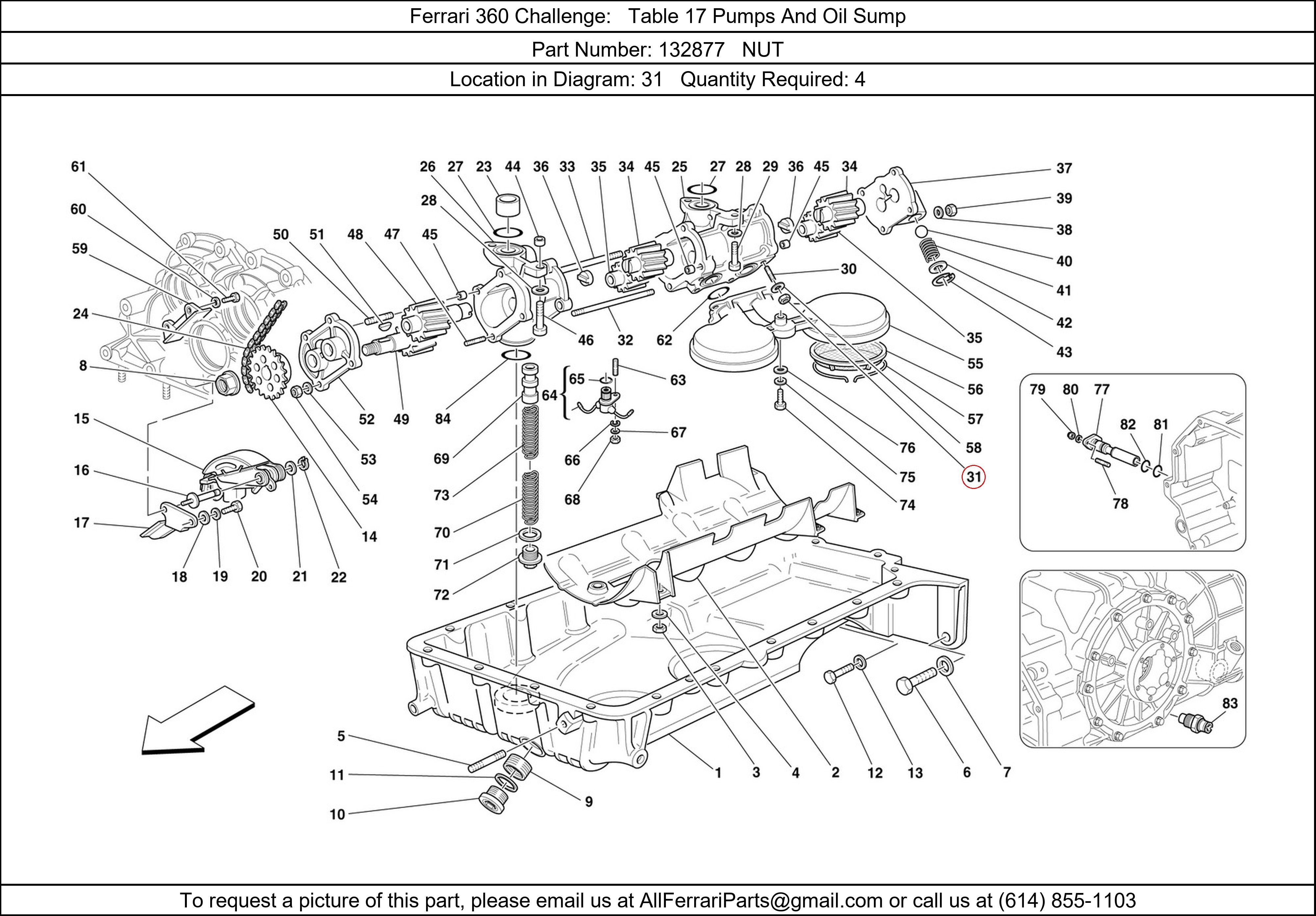 Ferrari Part 132877