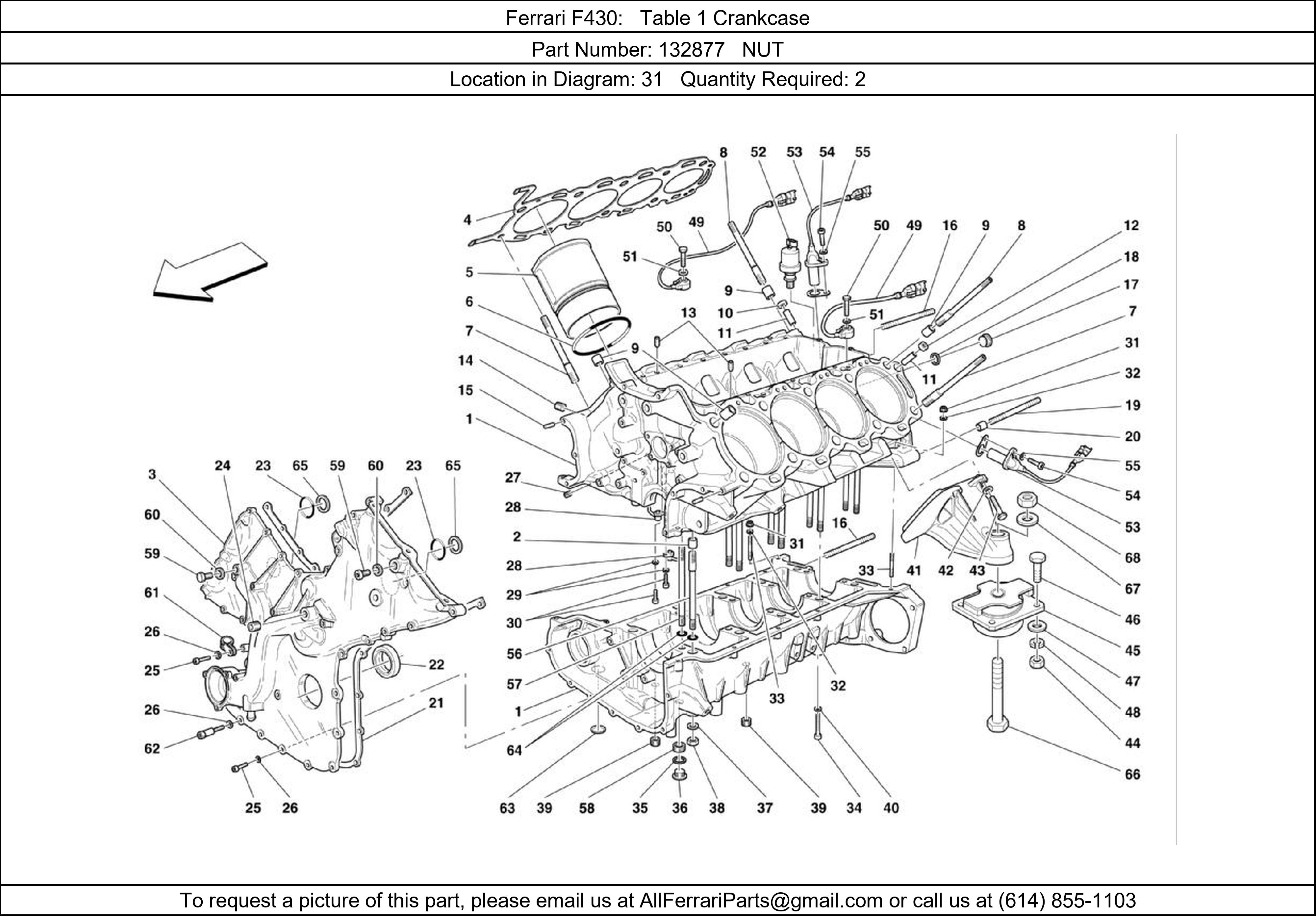 Ferrari Part 132877