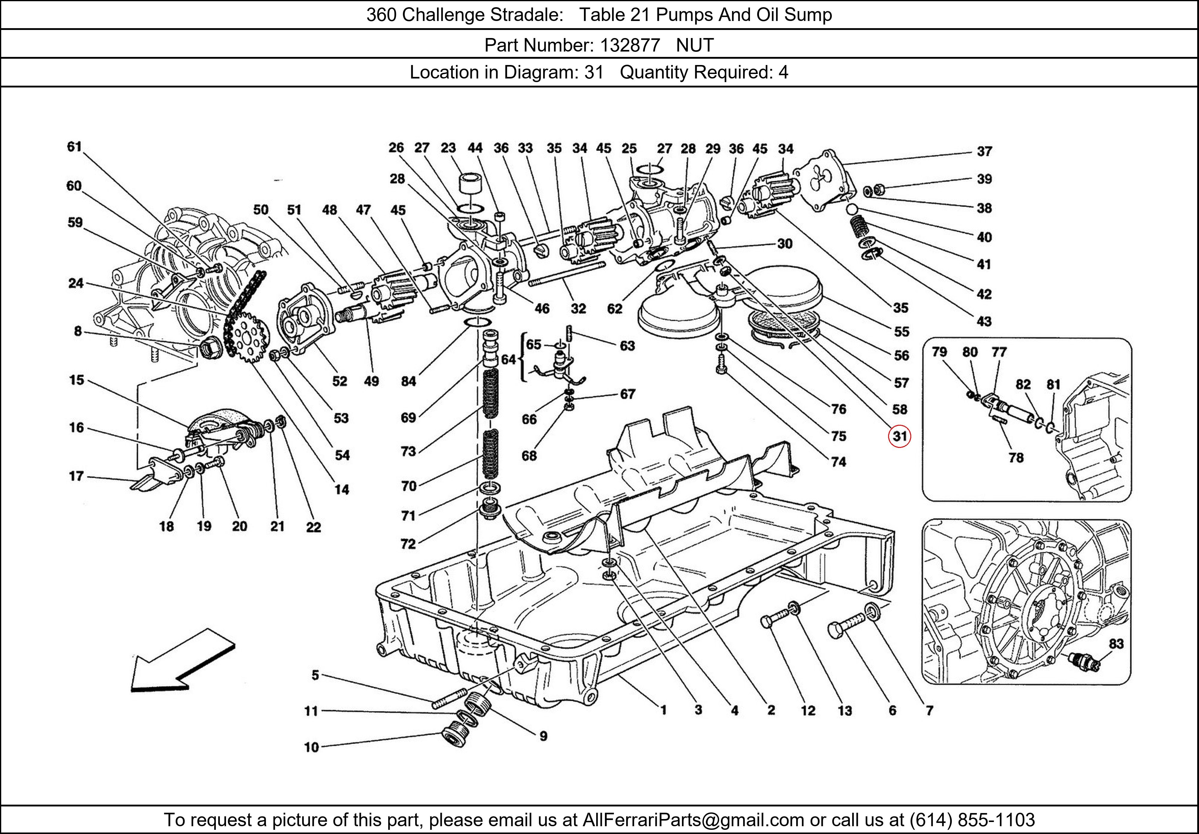 Ferrari Part 132877