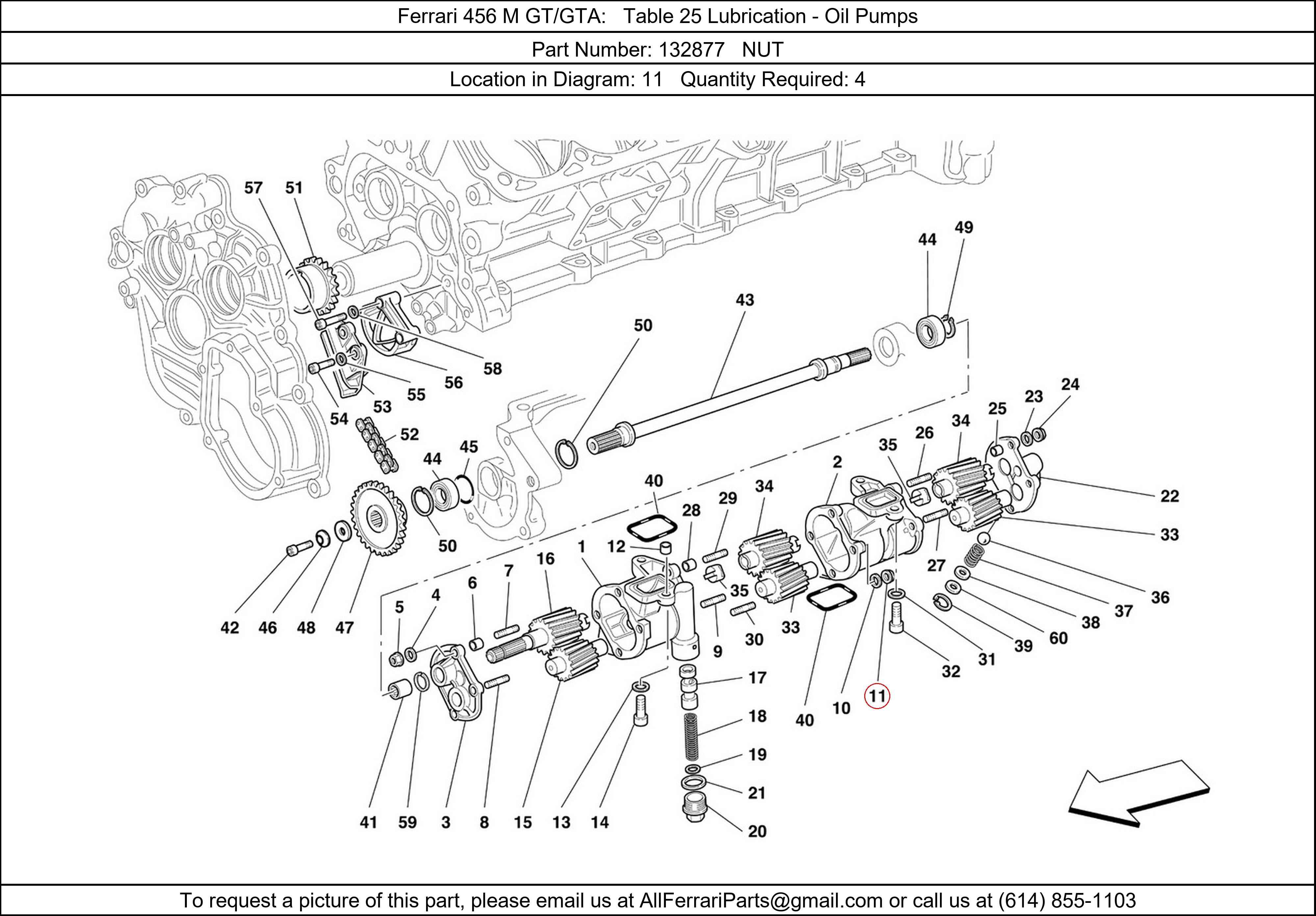 Ferrari Part 132877