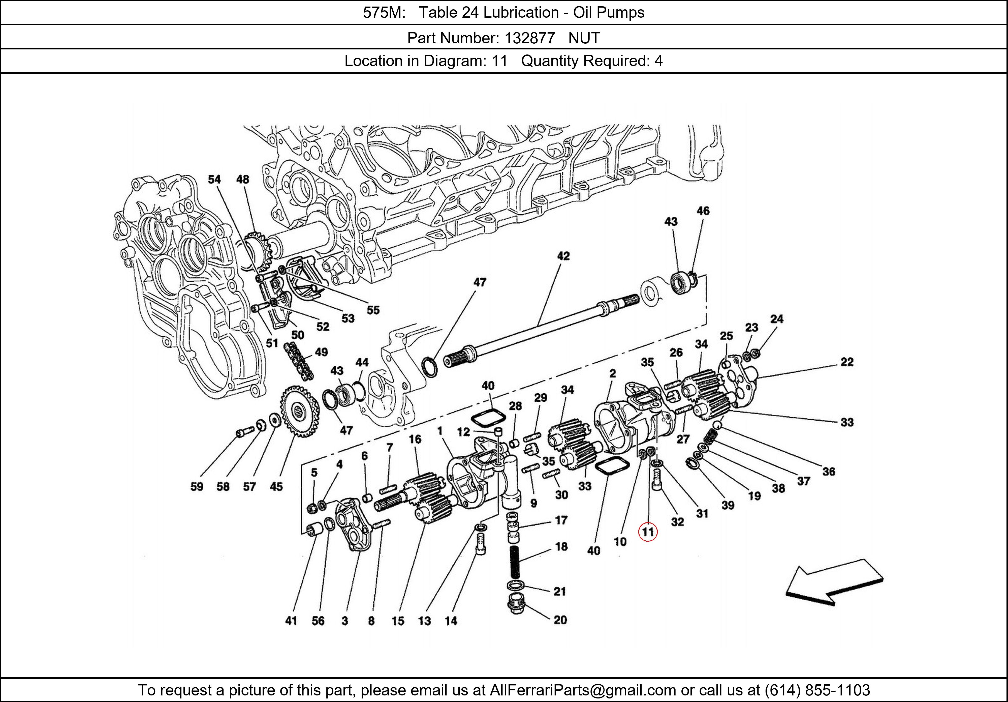 Ferrari Part 132877