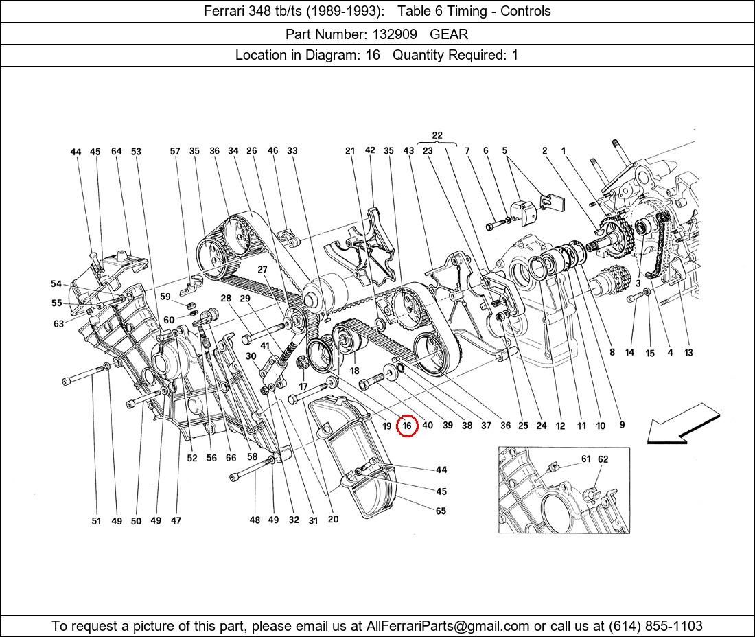 Ferrari Part 132909