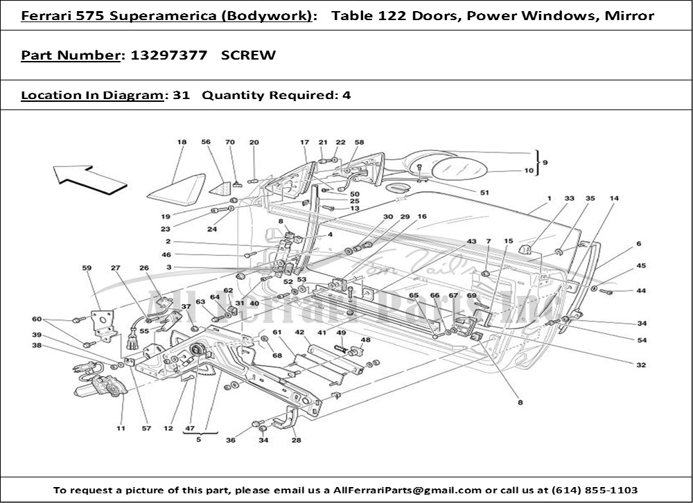 Ferrari Part 13297377