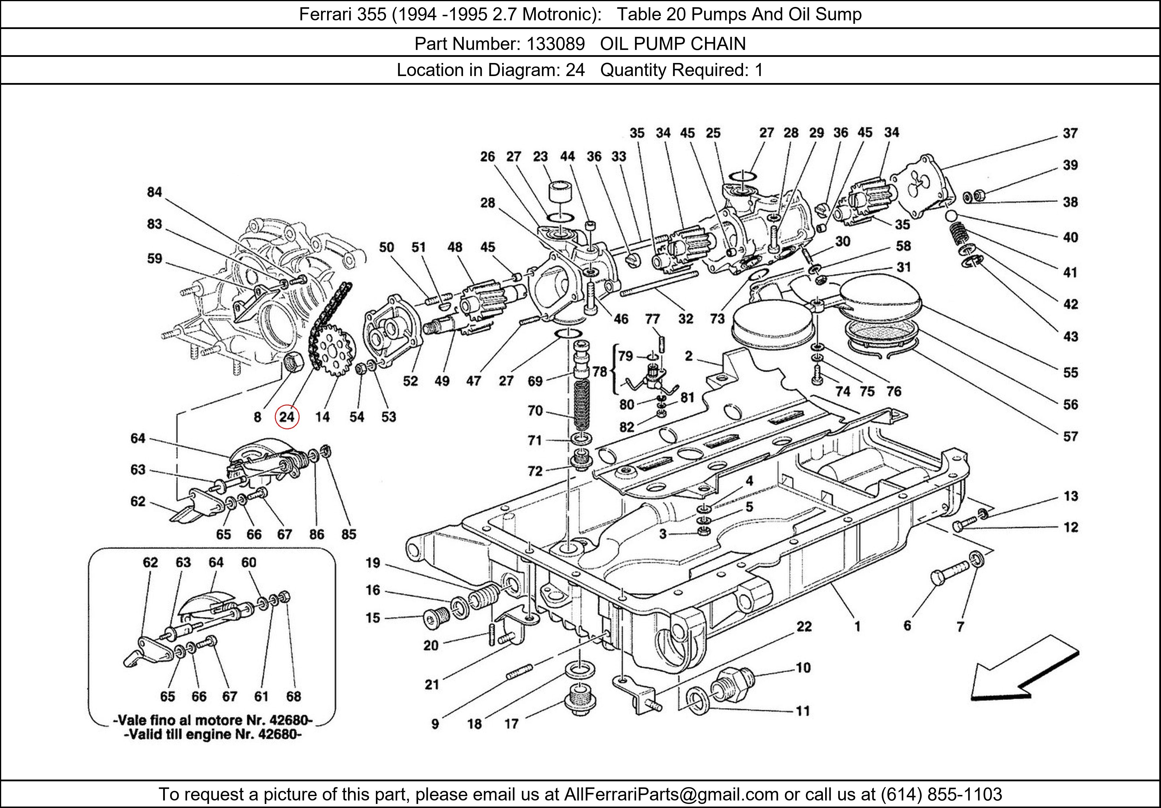 Ferrari Part 133089